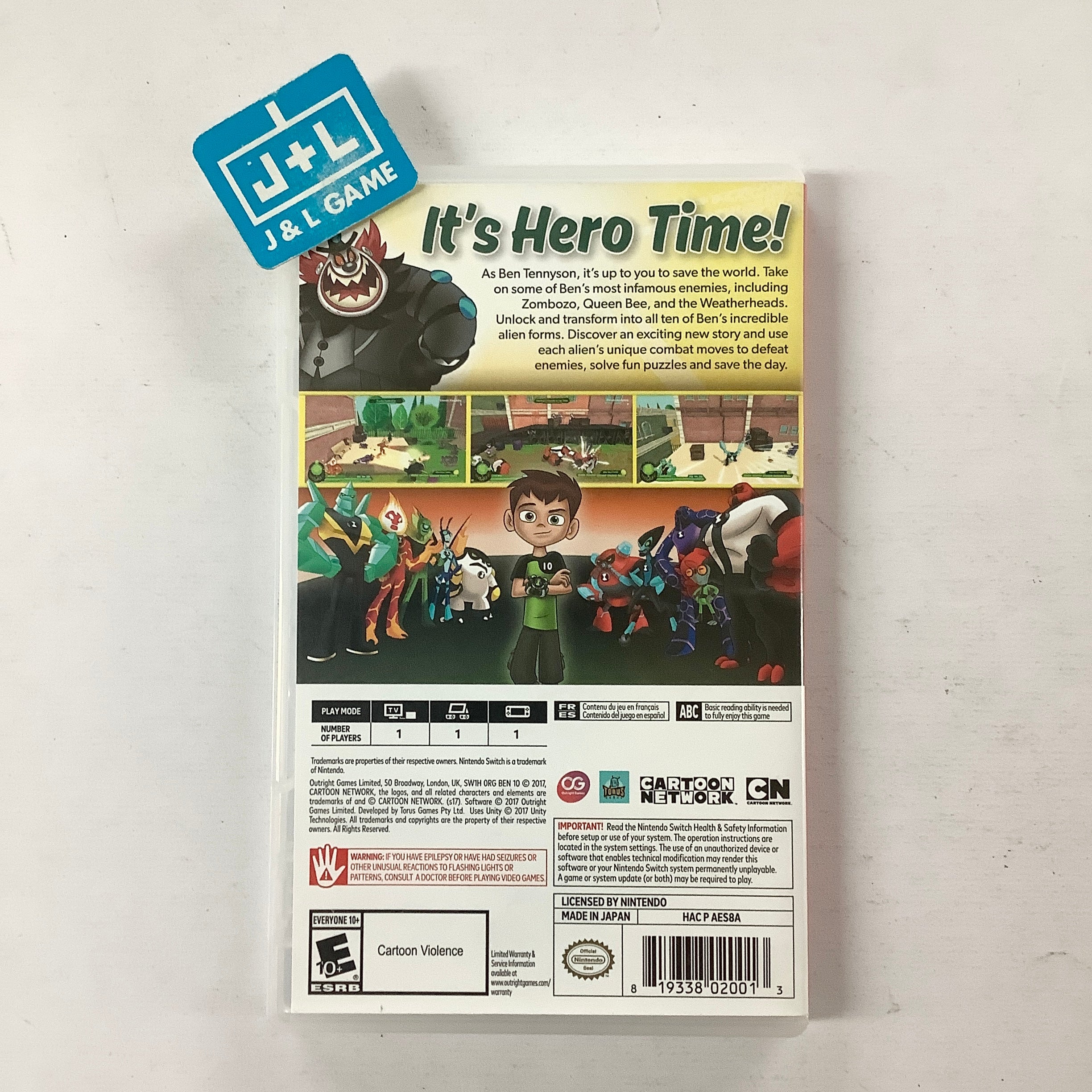 Ben 10 - (NSW) Nintendo Switch [Pre-Owned] Video Games Outright Games   
