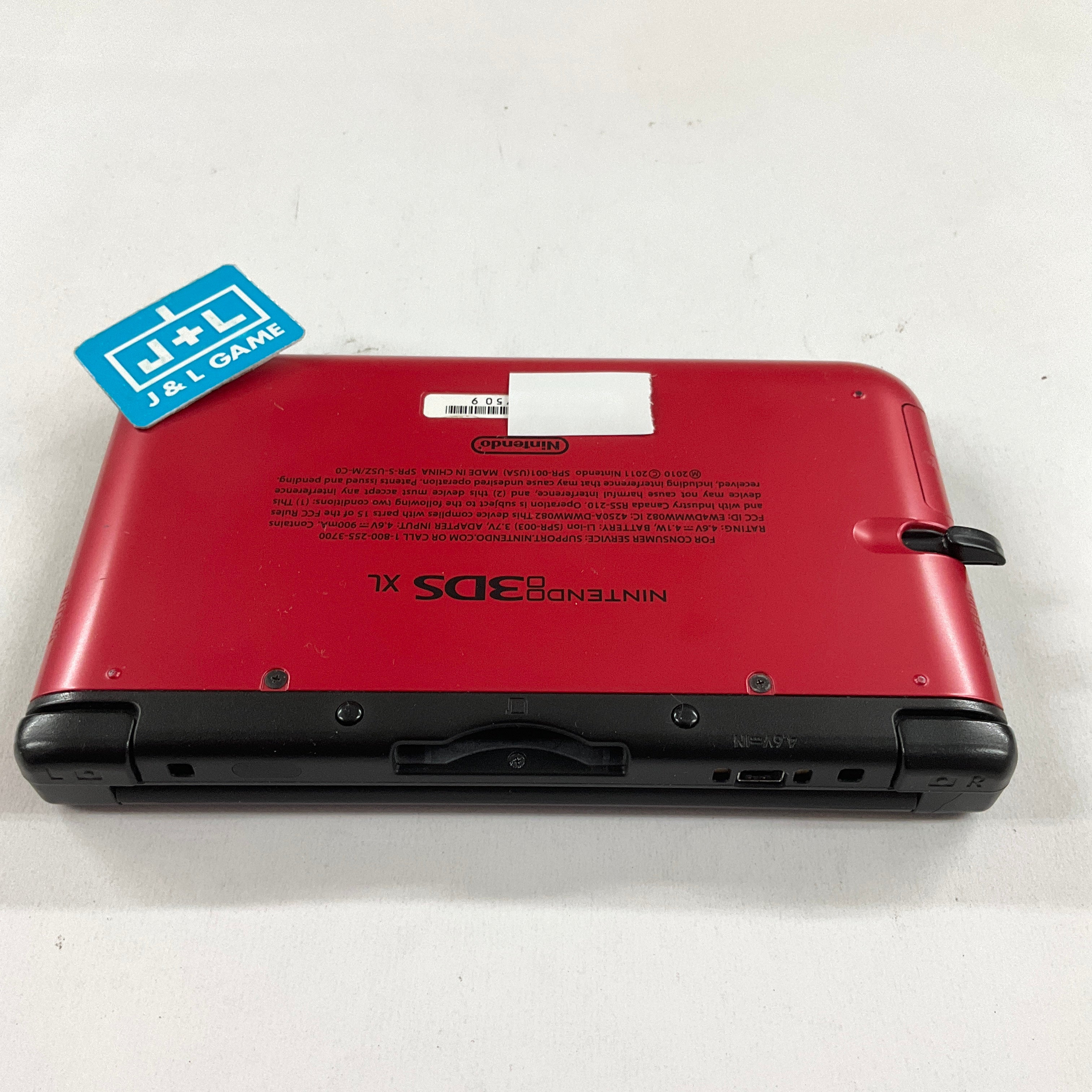 Nintendo 3DS XL Console (Red/Black) - Nintendo 3DS [Pre-Owned] Consoles Nintendo
