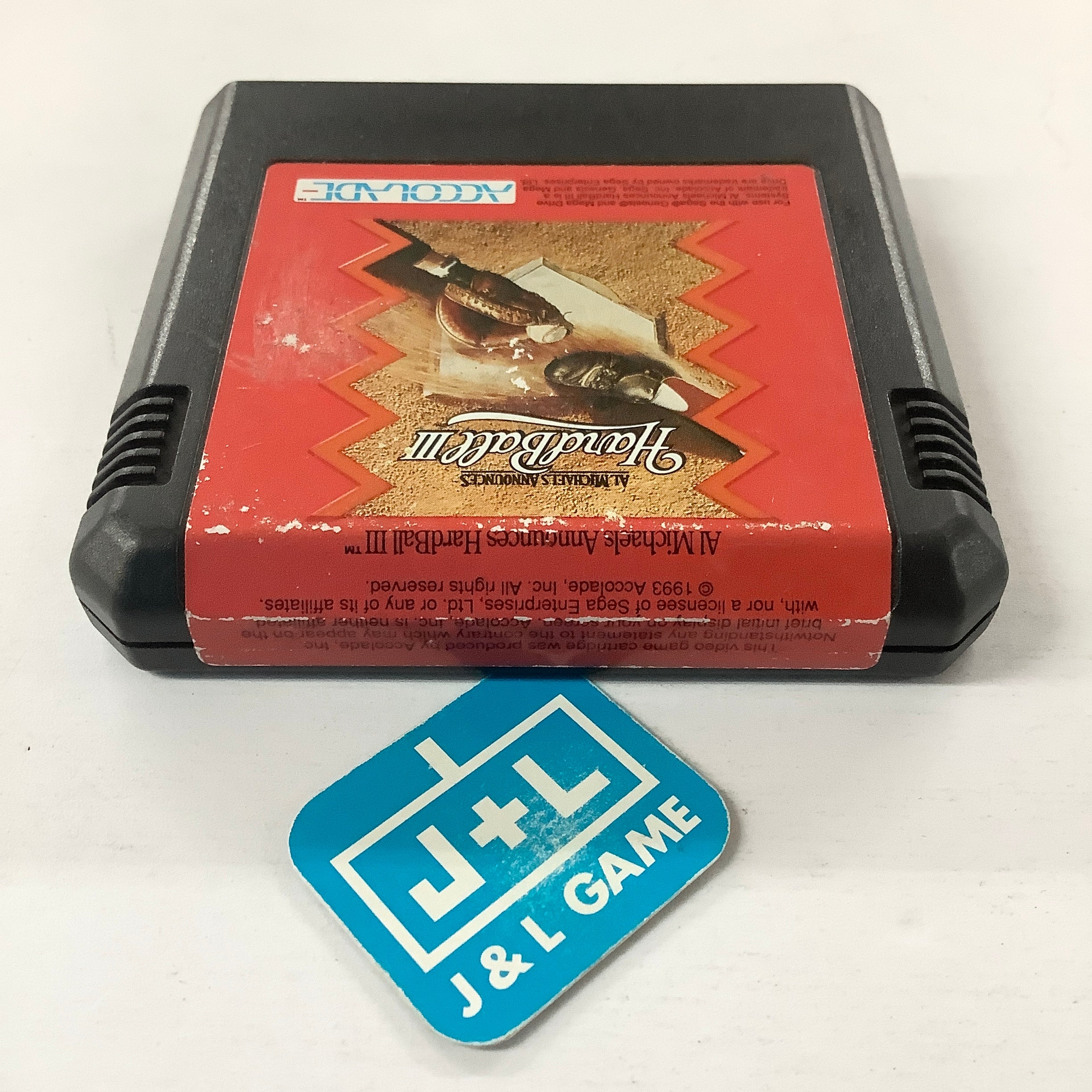 Al Michaels Announces HardBall III - (SG) SEGA Genesis [Pre-Owned] Video Games Accolade   