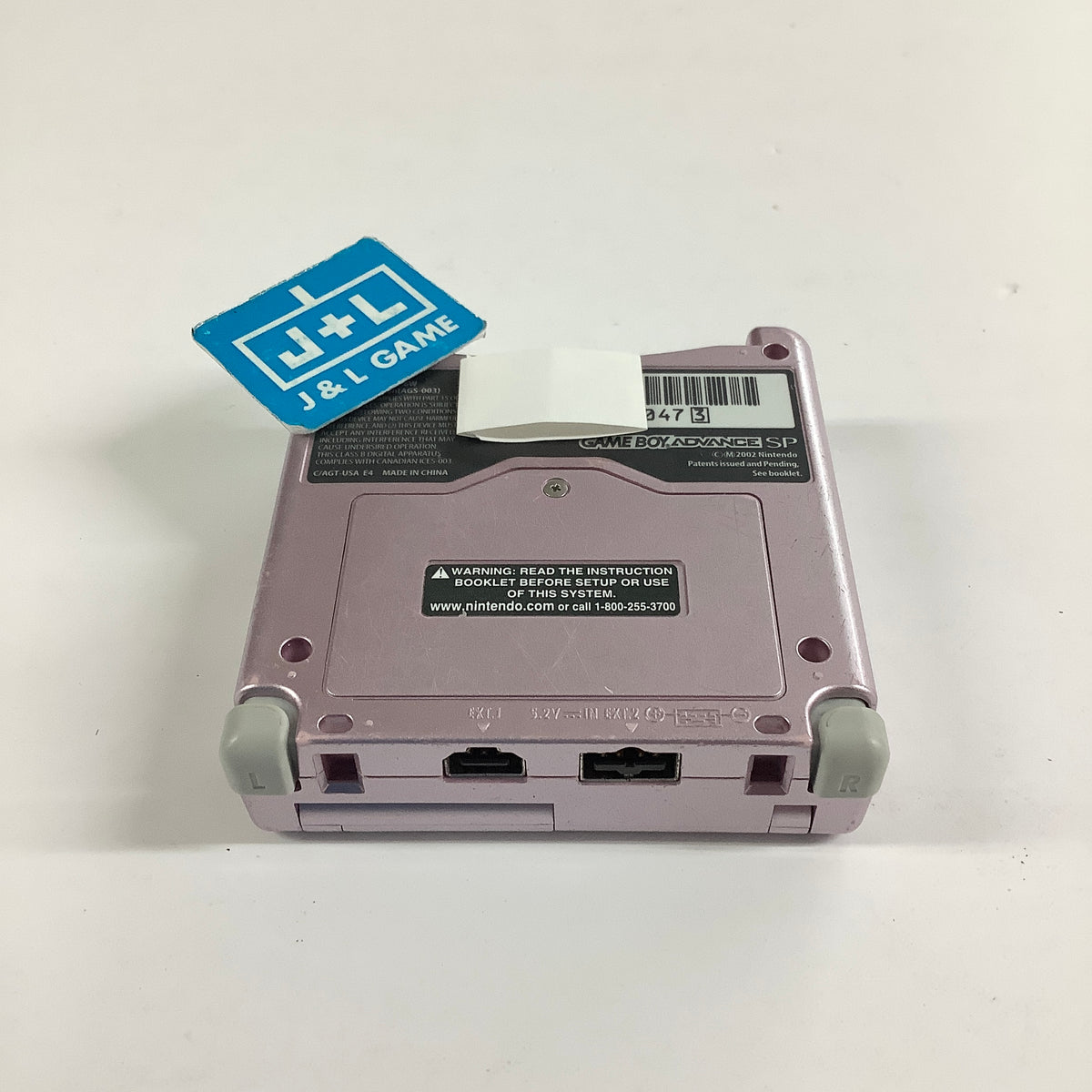 Nintendo Game Boy Advance SP Console AGS - 101 (Pearl Pink) - (GBA) Game Boy Advance SP [Pre-Owned] CONSOLE Nintendo