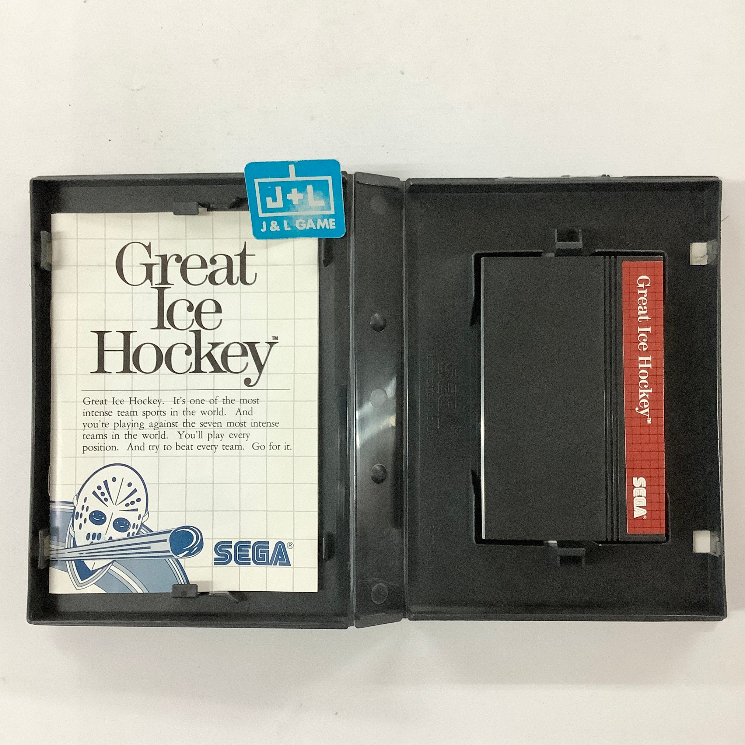 Great Ice Hockey - SEGA Master System [Pre-Owned] Video Games Sega   