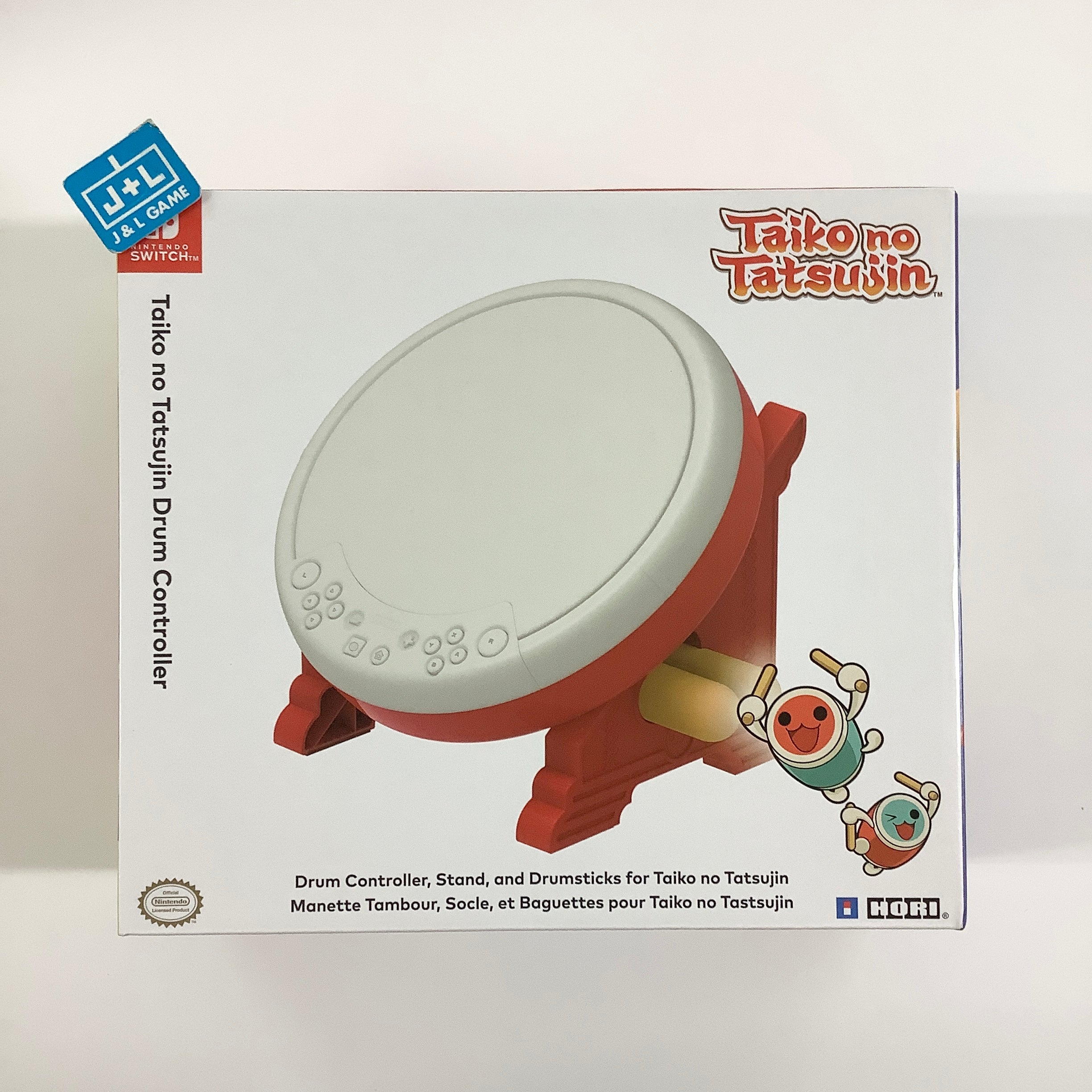 HORI Taiko No Tatsujin Drum Controller for Nintendo Switch - (NSW) Nintendo Switch