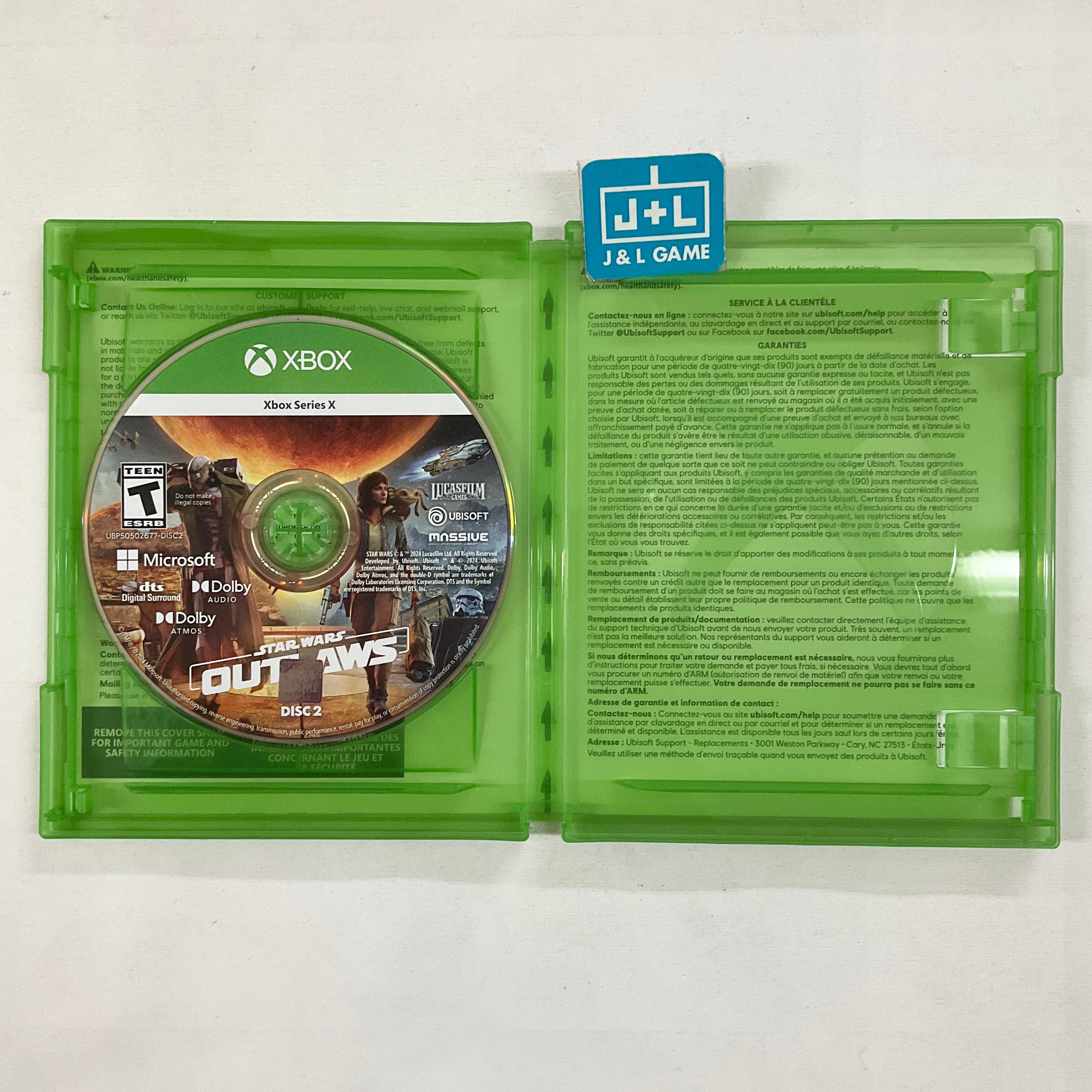 Star Wars Outlaws - (XSX) Xbox Series X [Pre-Owned] Video Games Ubisoft
