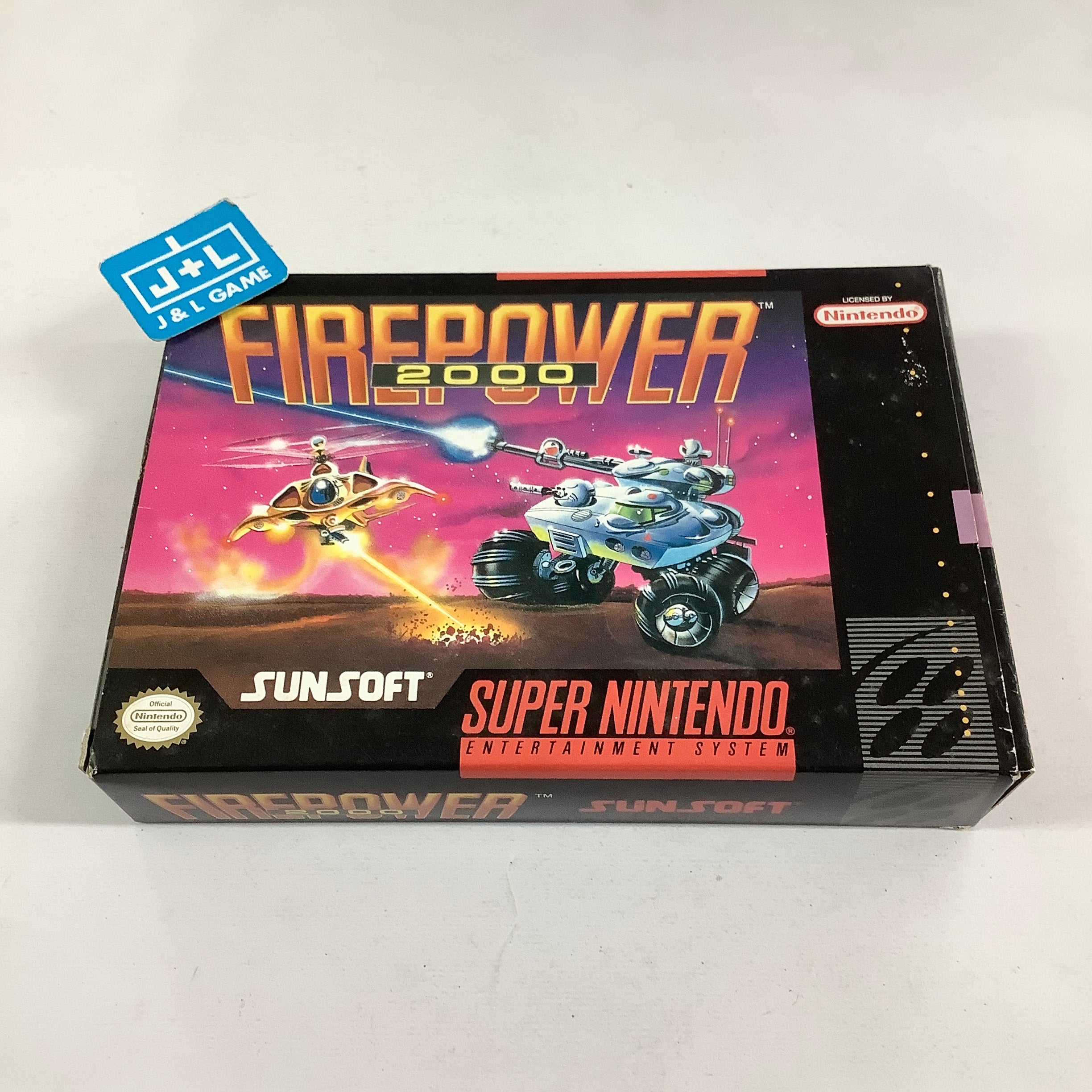Firepower 2000 - (SNES) Super Nintendo [Pre-Owned] Video Games SunSoft
