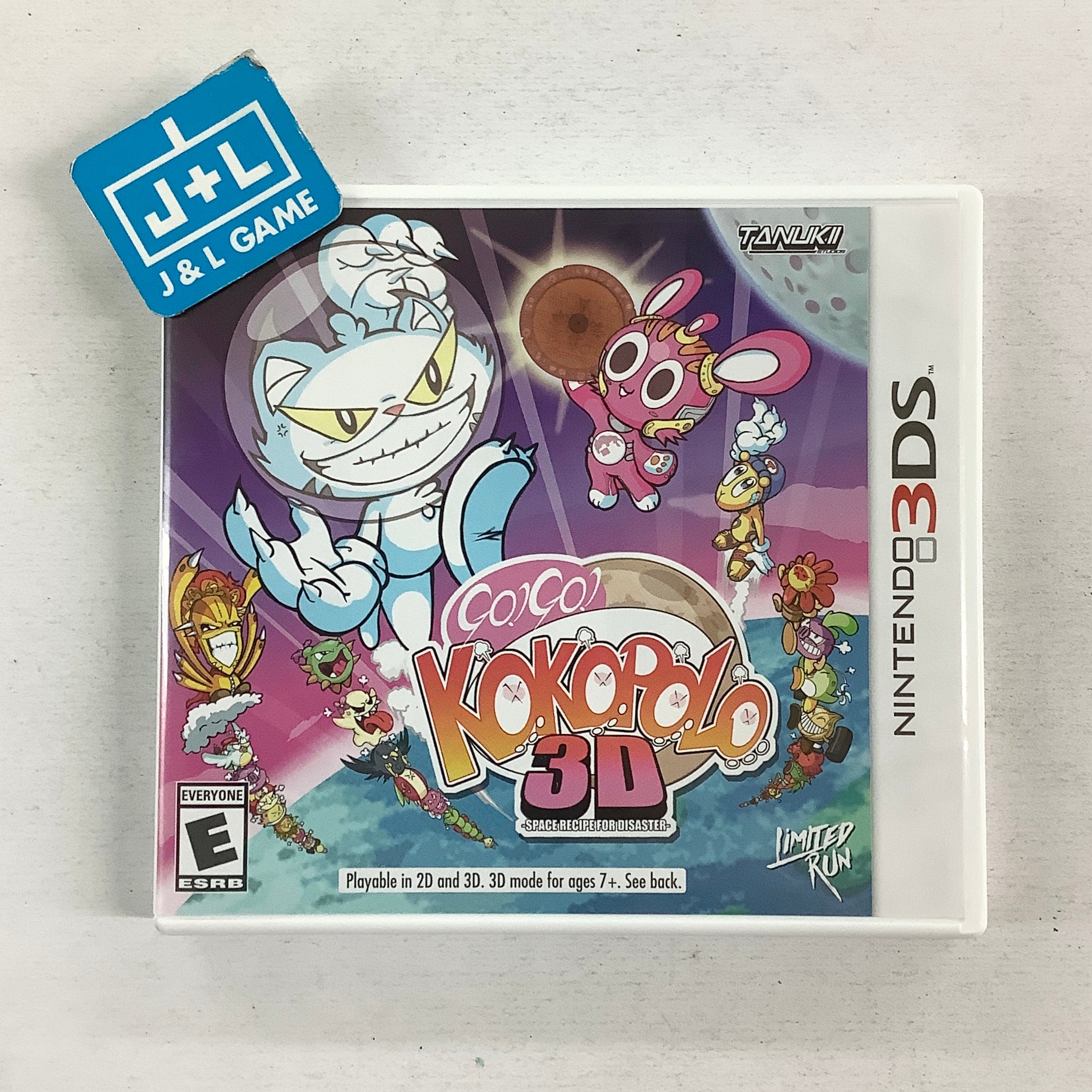 Go! Go! Kokopolo 3D: Space Recipe for Disaster (Limited Run#003) - Nintendo 3DS [Pre-Owned] Video Games Limited Run