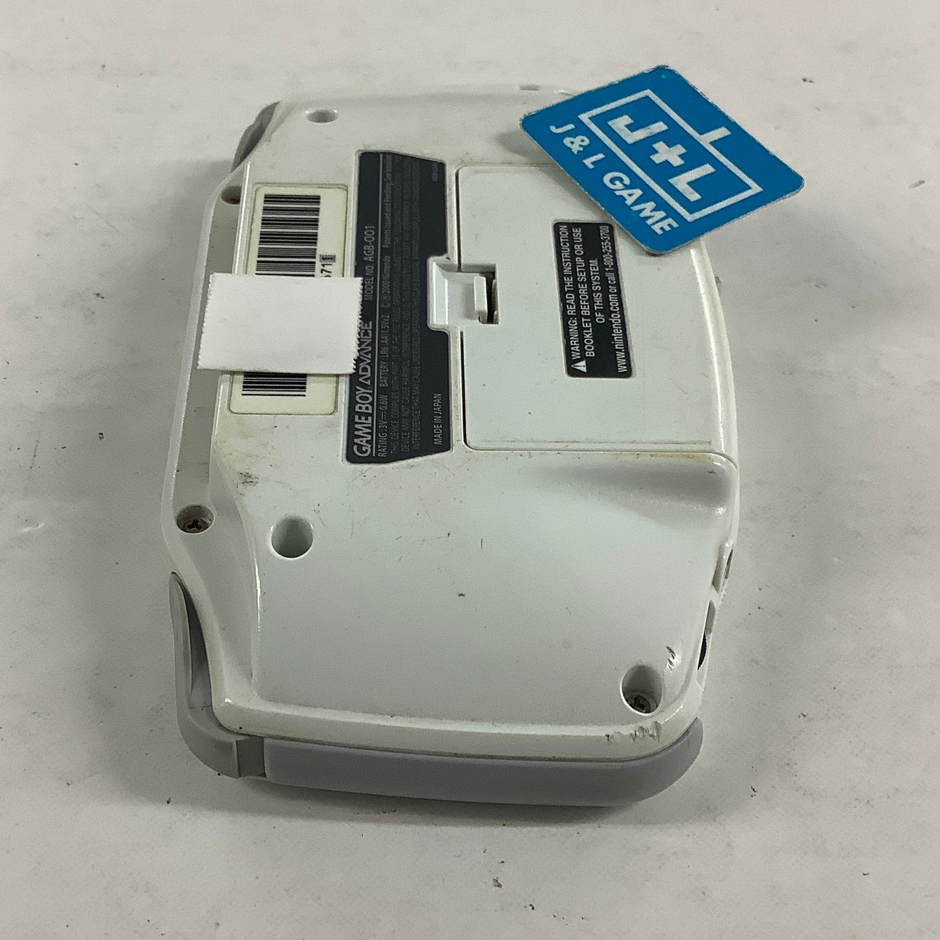 Nintendo Game Boy Advance Console (White) - (GBA) Game Boy Advance [Pre-Owned]