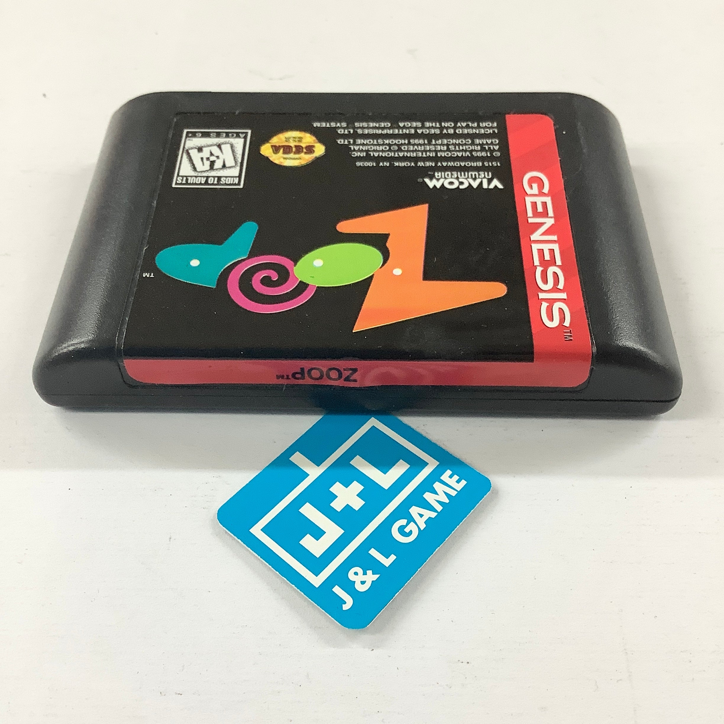 Zoop - (SG) SEGA Genesis [Pre-Owned] Video Games Viacom New Media   