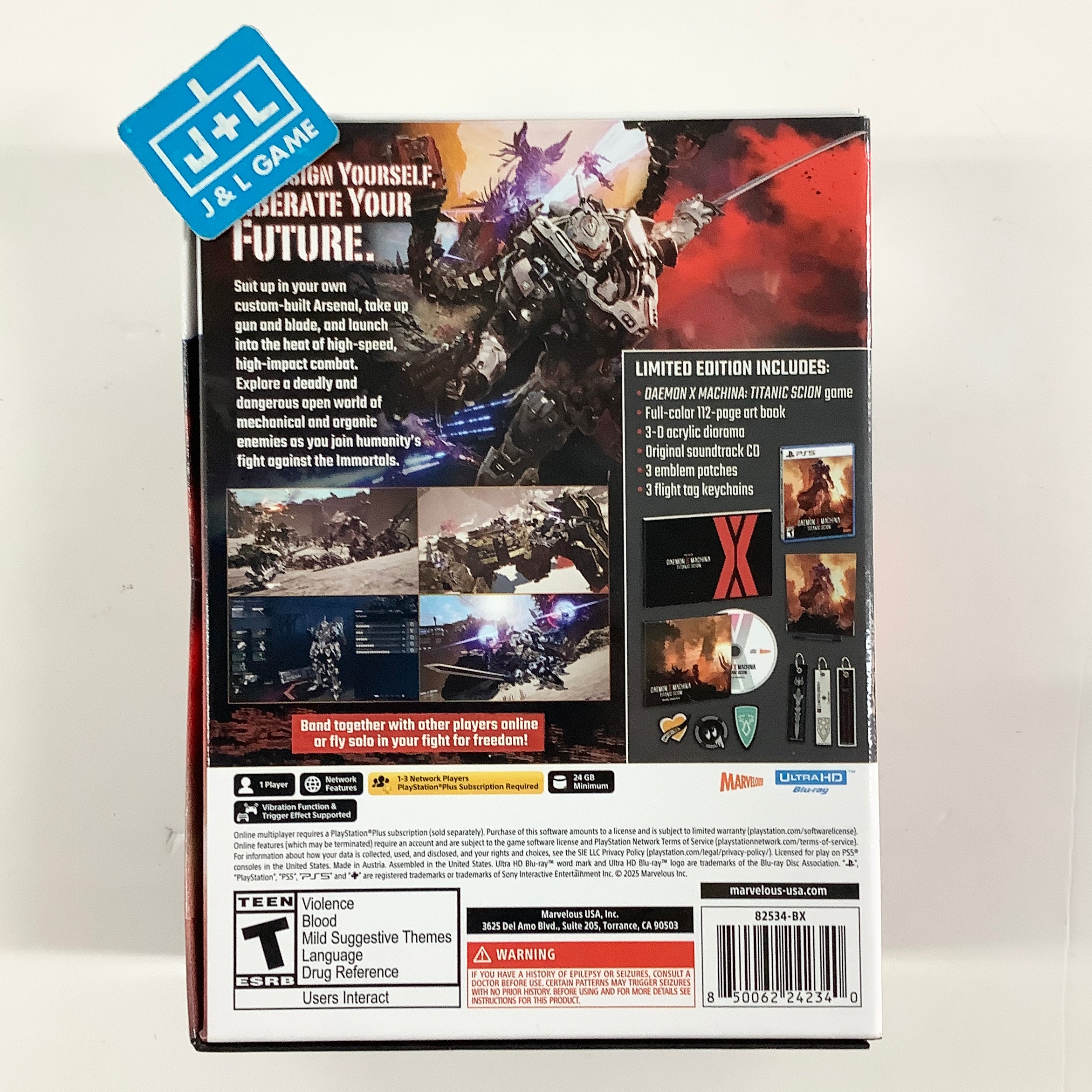 Daemon X Machina: Titanic Scion (Limited Edition) - (PS5) PlayStation 5 [Pre-Owned] Video Games XSEED Games
