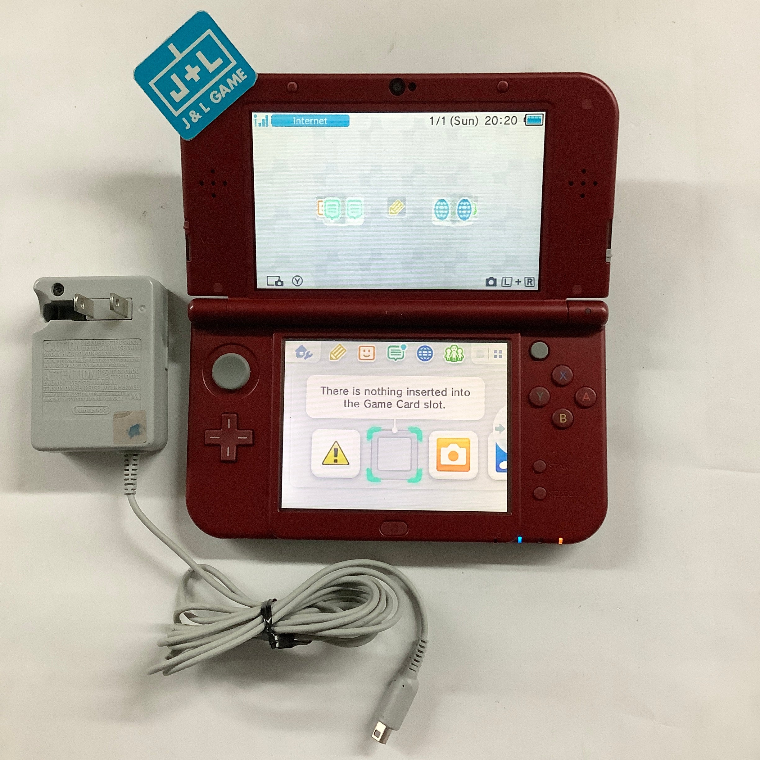 New Nintendo 3DS XL Console (Red) - Nintendo 3DS [Pre-Owned] | J&L