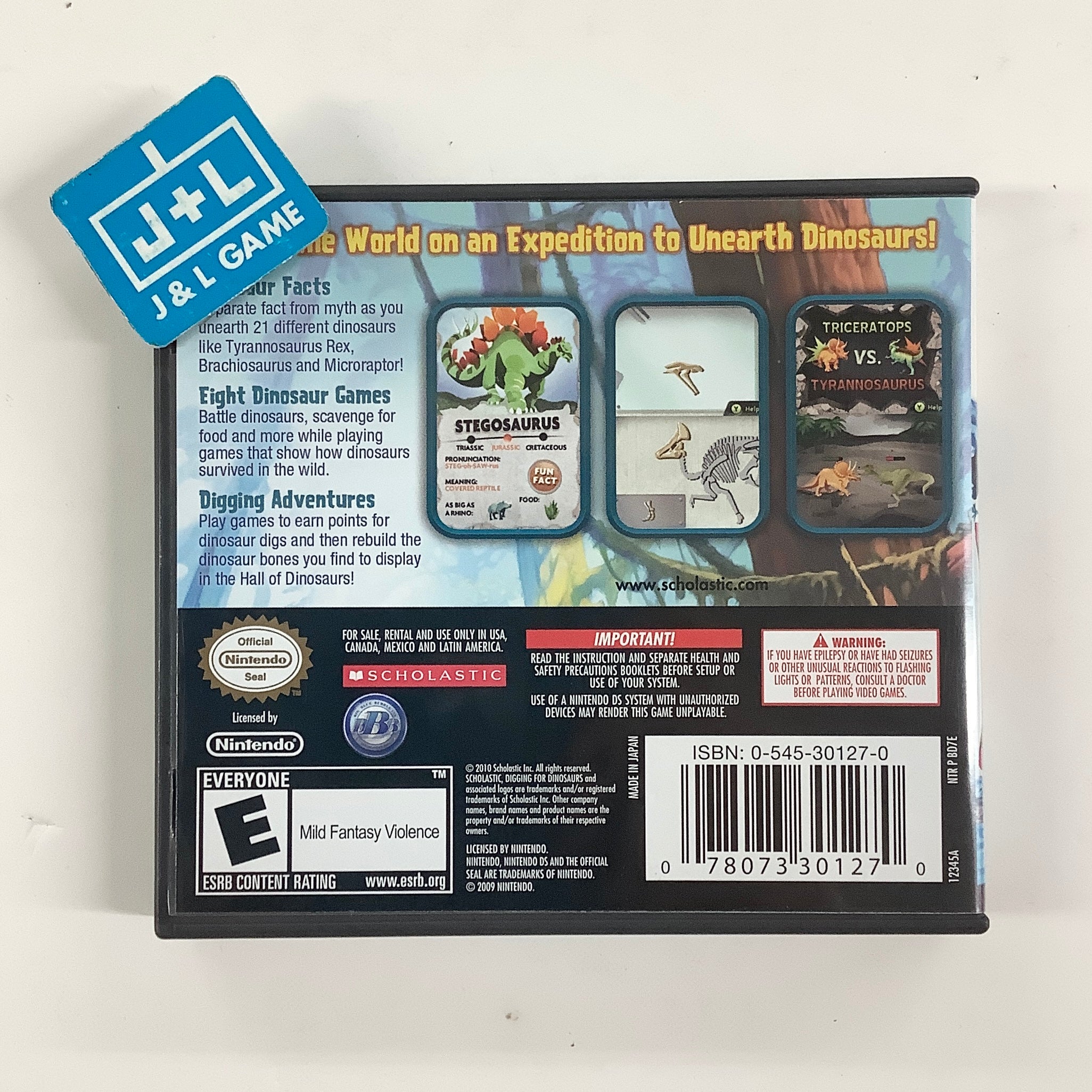 Digging for Dinosaurs - (NDS) Nintendo DS [Pre-Owned] Video Games CokeM Interactive