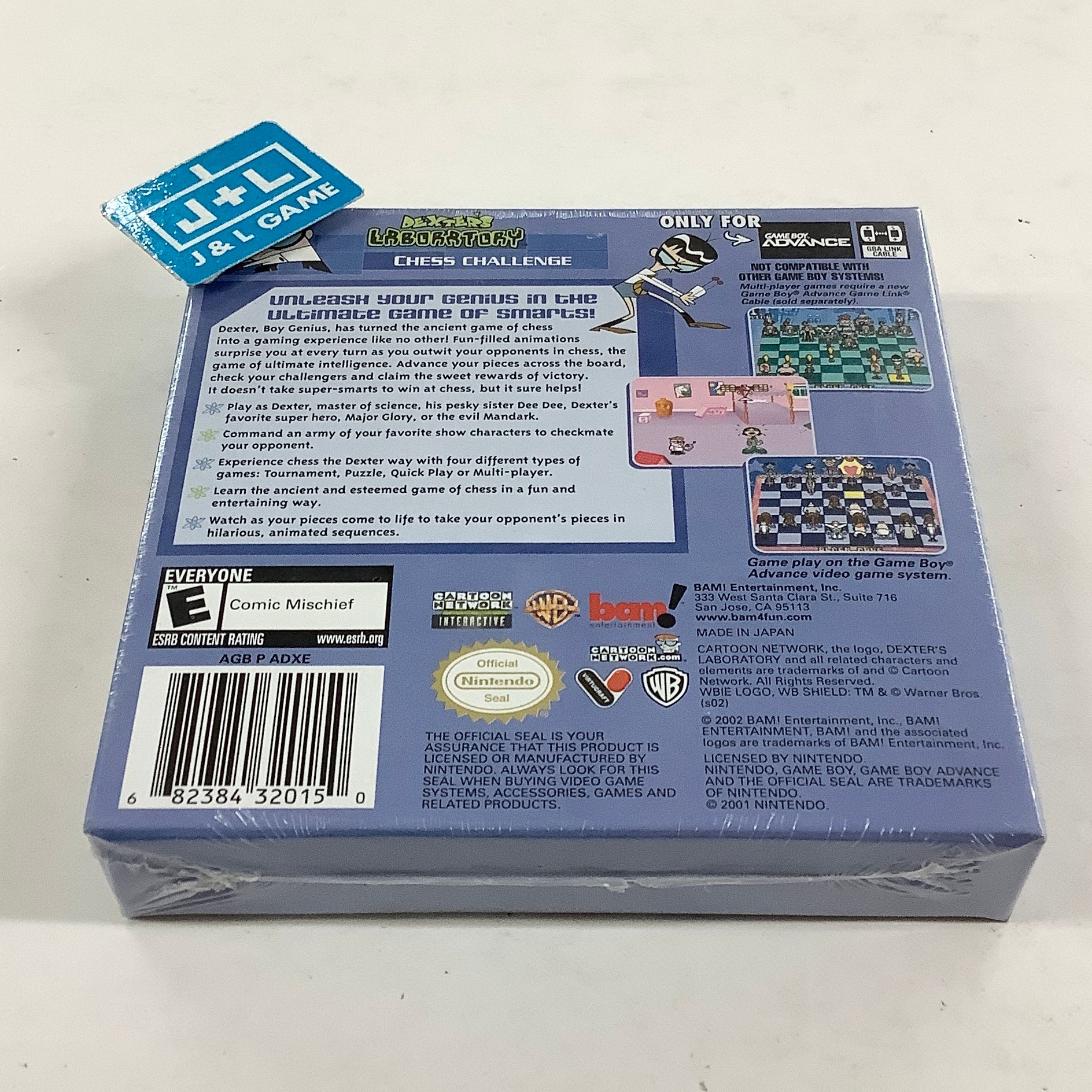 Dexter's Laboratory: Chess Challenge - (GBA) Game Boy Advance Video Games Bam Entertainment