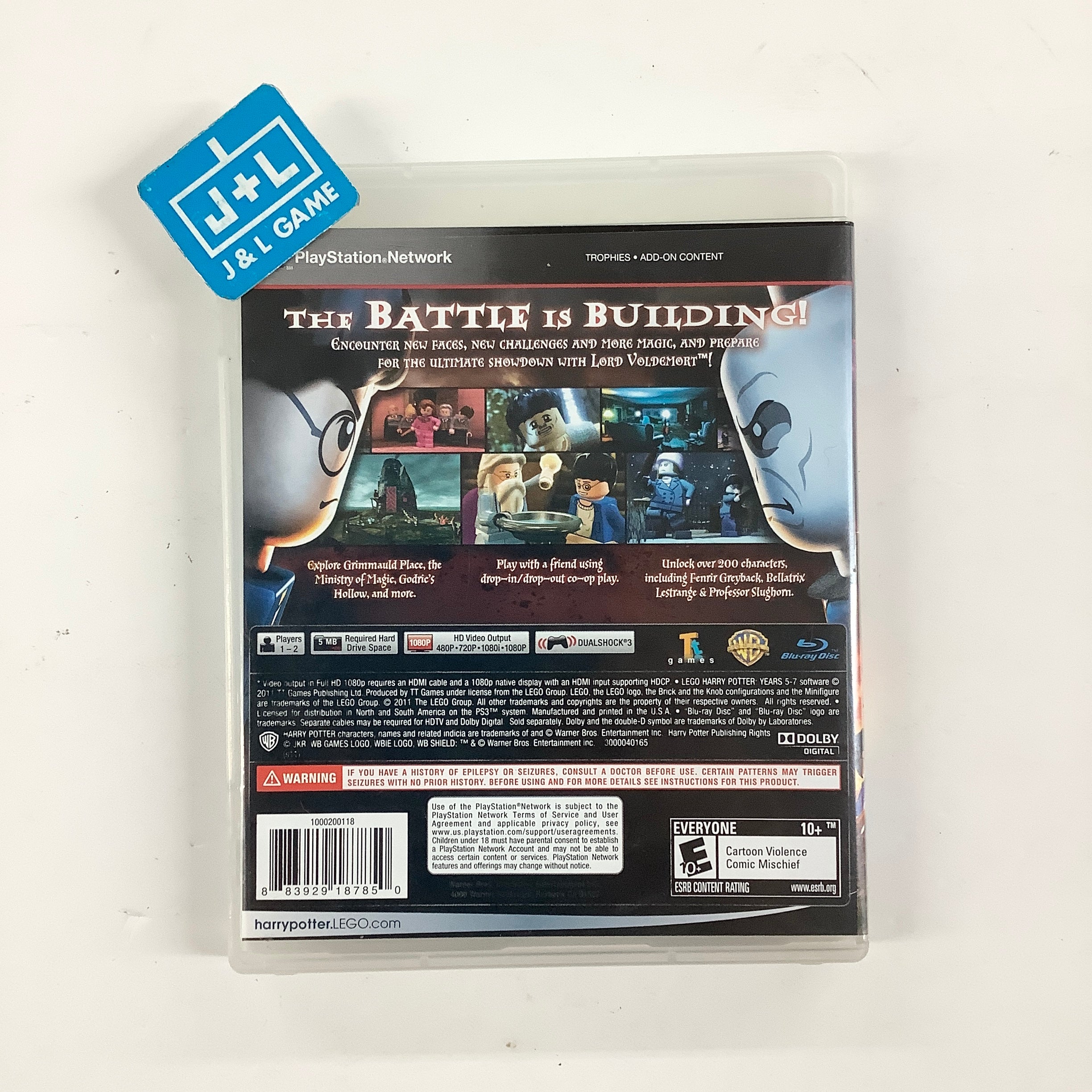 LEGO Harry Potter: Years 5-7 - (PS3) PlayStation 3 [Pre-Owned] Video Games WARNER BROS