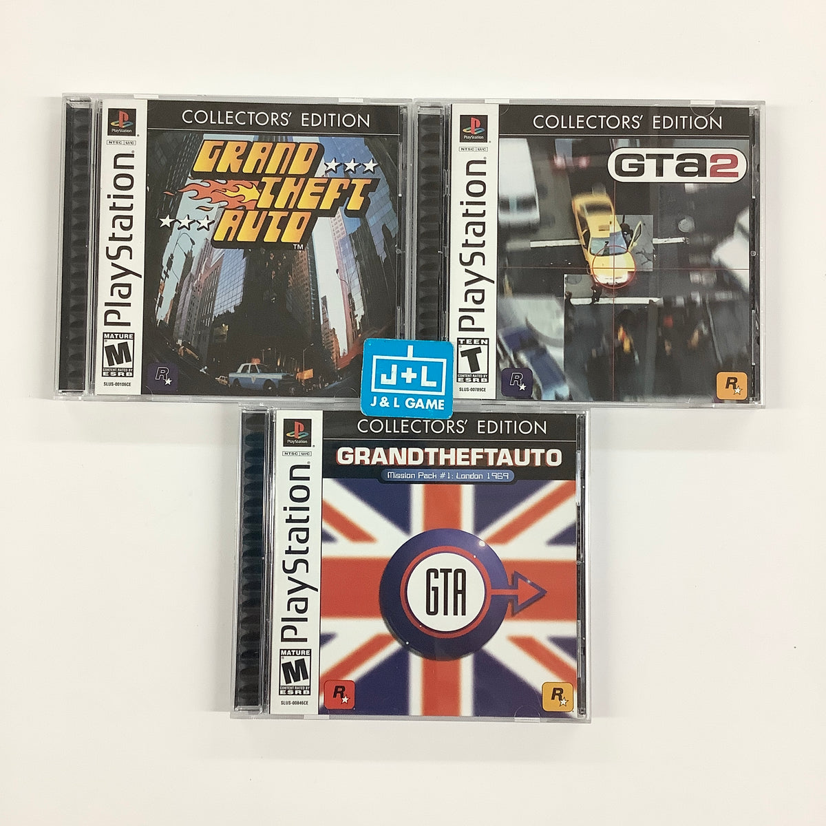 Grand Theft Auto: Collector's Edition - (PS1) PlayStation 1 [Pre-Owned] Rockstar Games