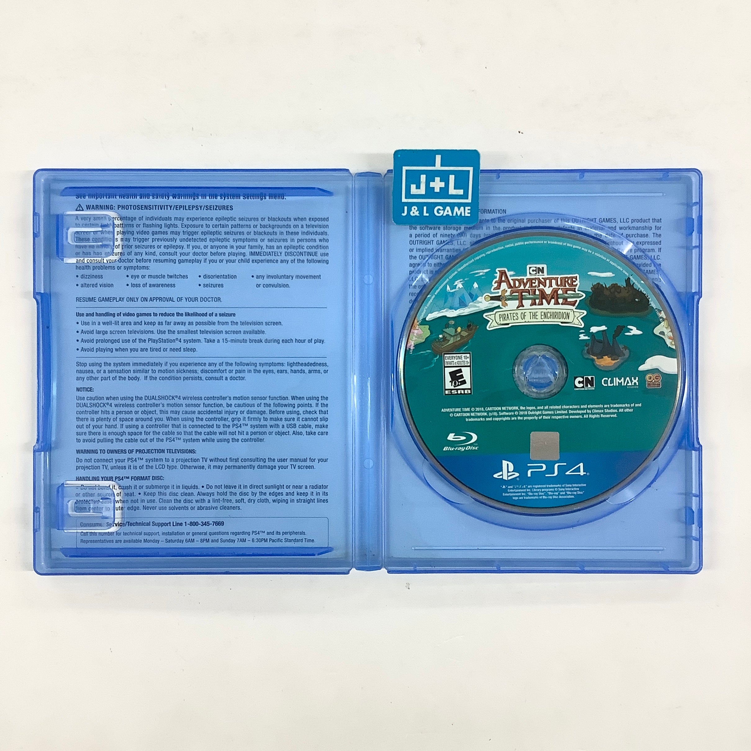 Adventure Time: Pirates of the Enchiridion - (PS4) PlayStation 4 [Pre-Owned] Video Games Outright Games