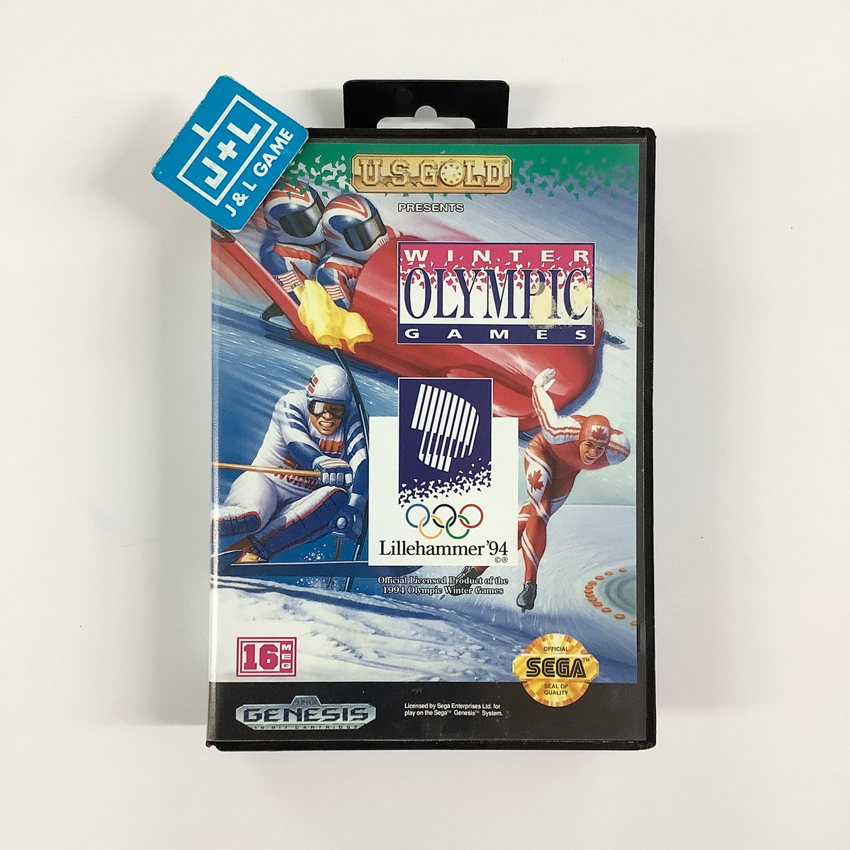 Winter Olympic Games: Lillehammer '94 - (SG) SEGA Genesis [Pre-Owned] Video Games U.S. Gold