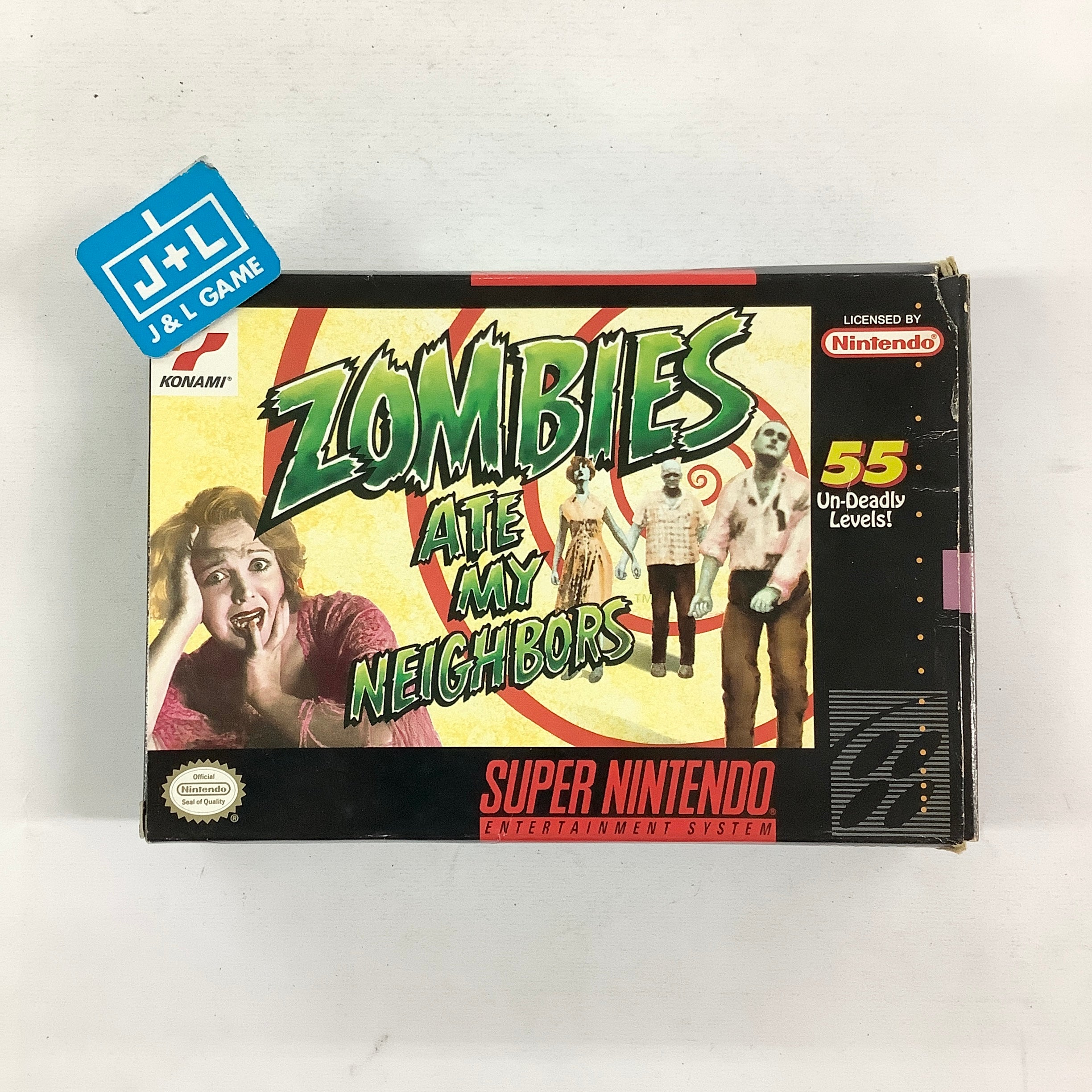 Zombies Ate My Neighbors - (SNES) Super Nintendo [Pre-Owned] Video Games Konami