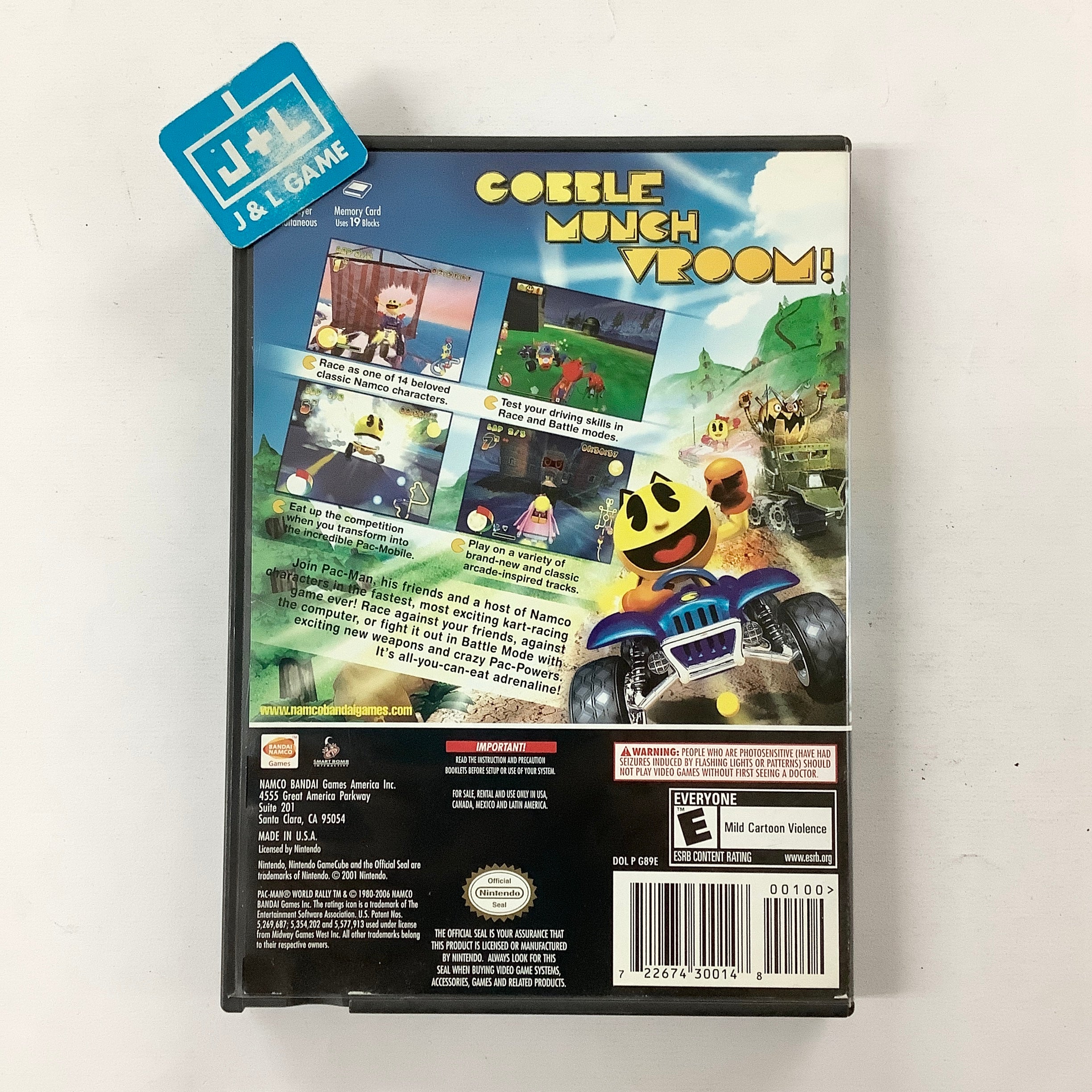 Pac-Man World Rally - (GC) GameCube [Pre-Owned] Video Games BANDAI NAMCO Entertainment   