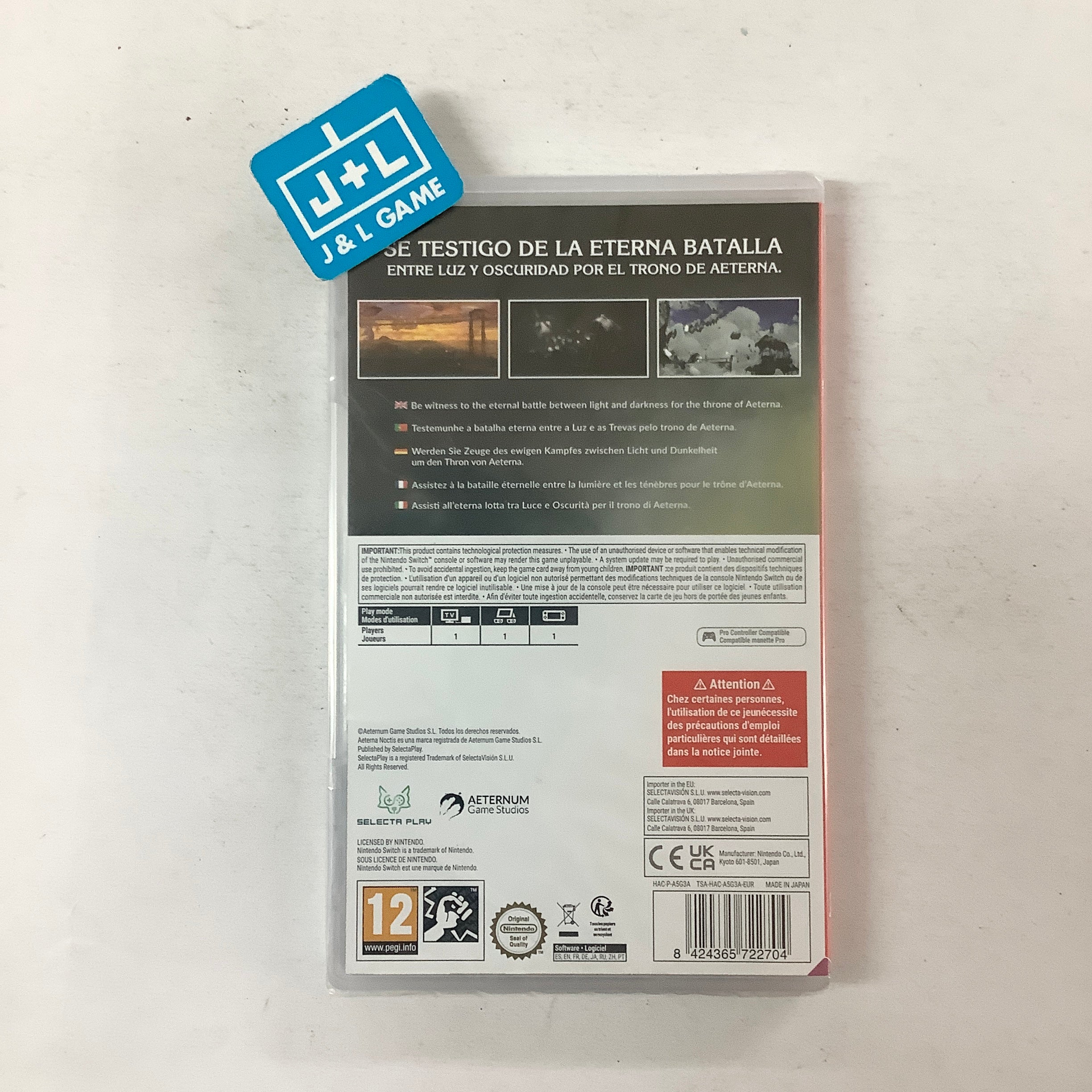 AEterna Noctis - (NSW) Nintendo Switch (European Import) | J&L Game