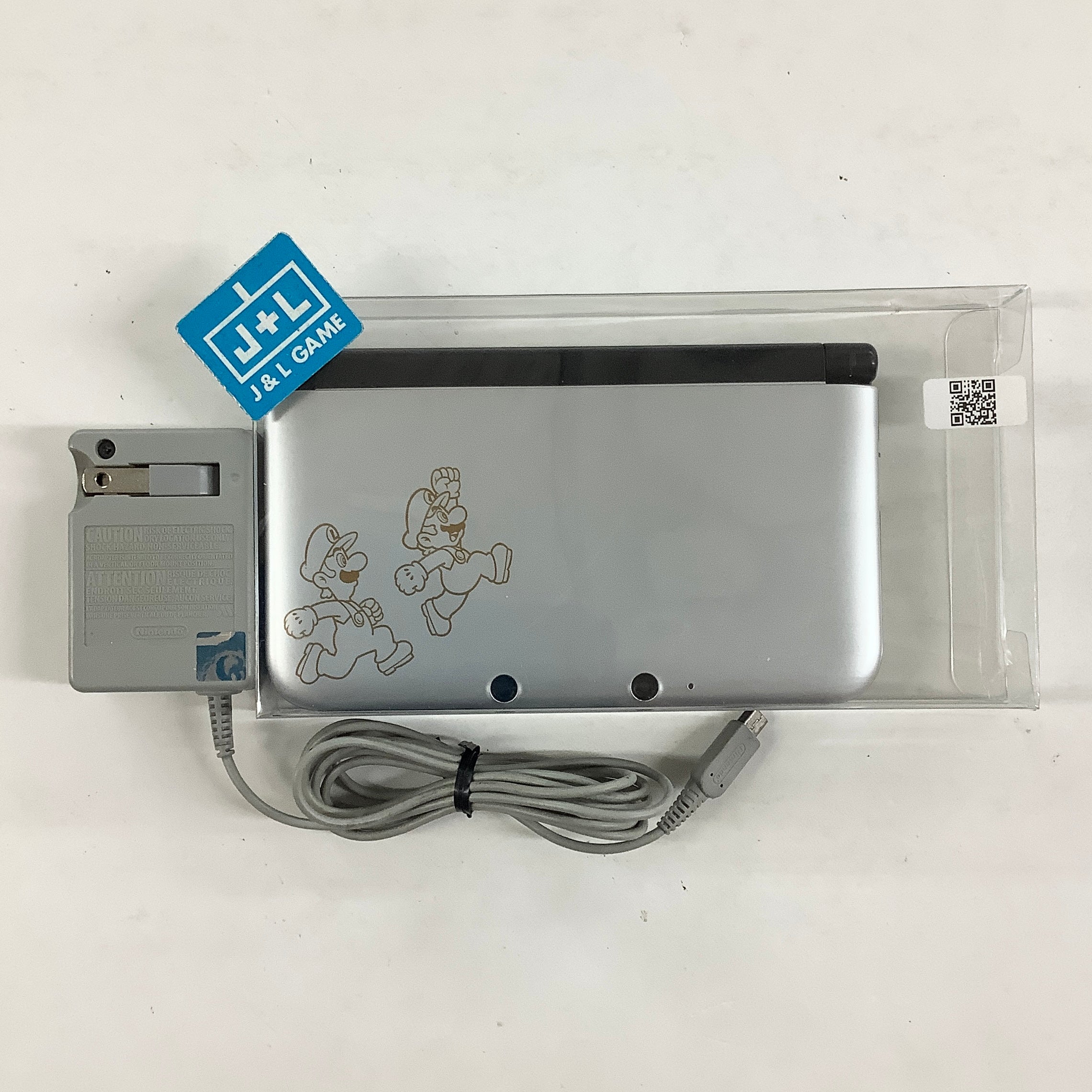 Nintendo 3DS XL Console (Mario & Luigi Silver) - Nintendo 3DS [Pre-Owned] Consoles Nintendo