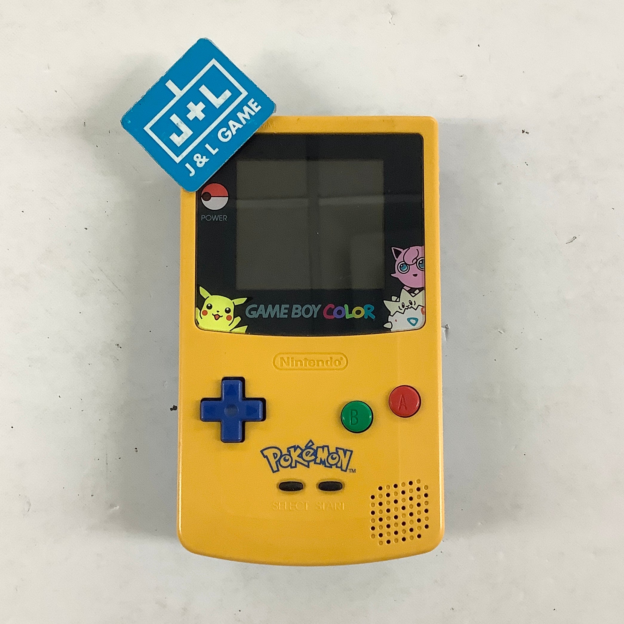 Battery Cover for Game Boy Color (Pokemon Yellow Edition)- (GBC) Game Boy Color ACCESSORIES J&L Game