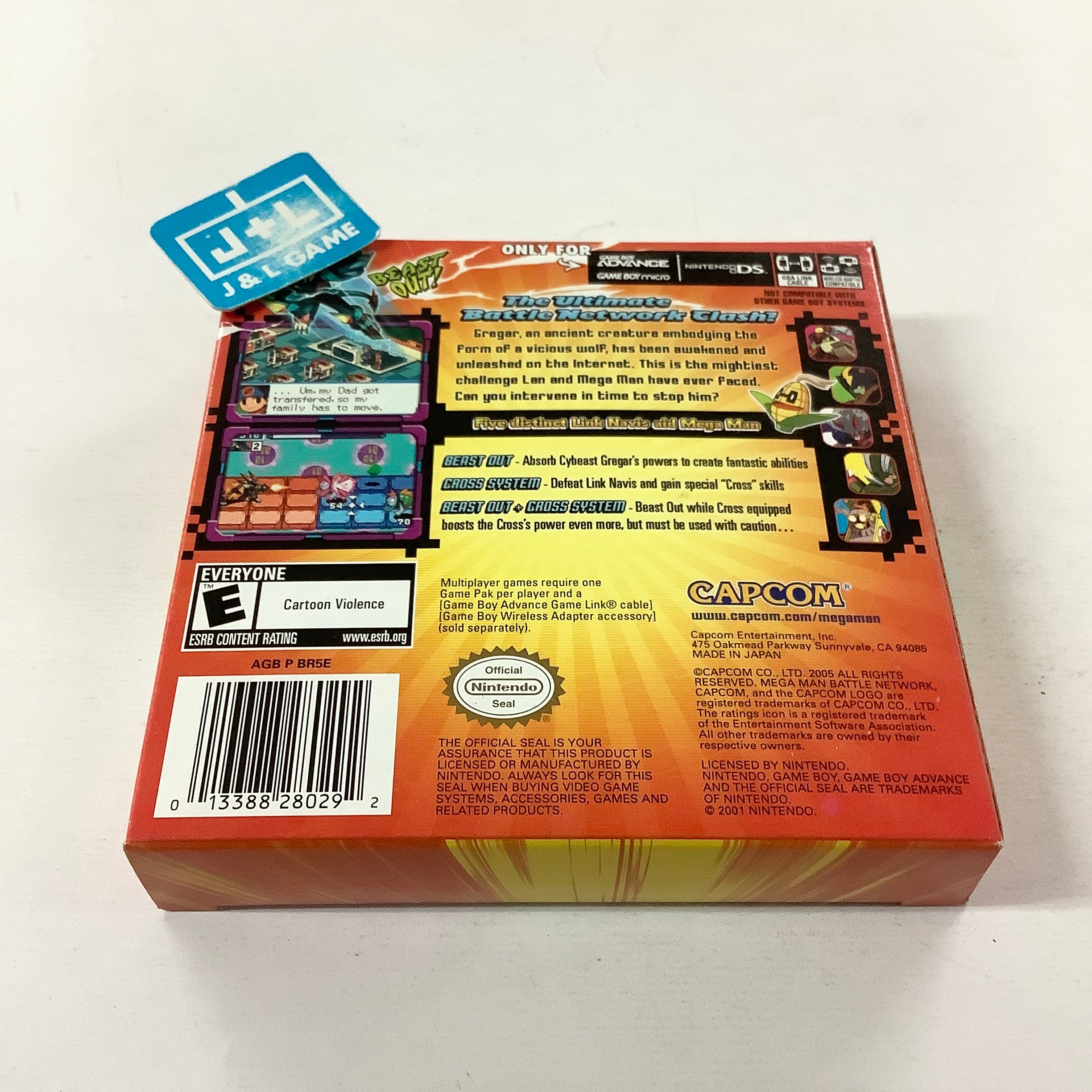 Mega Man Battle Network 6: Cybeast Gregar - (GBA) Game Boy Advance [Pre-Owned] Video Games Capcom   