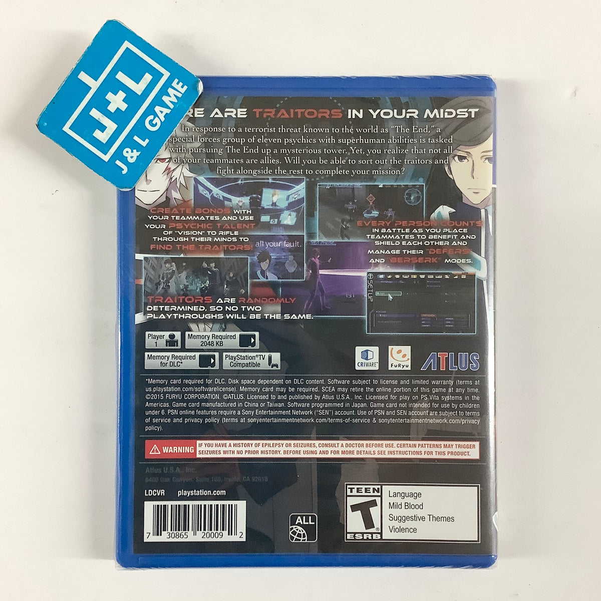Lost Dimension - (PSV) Playstation Vita