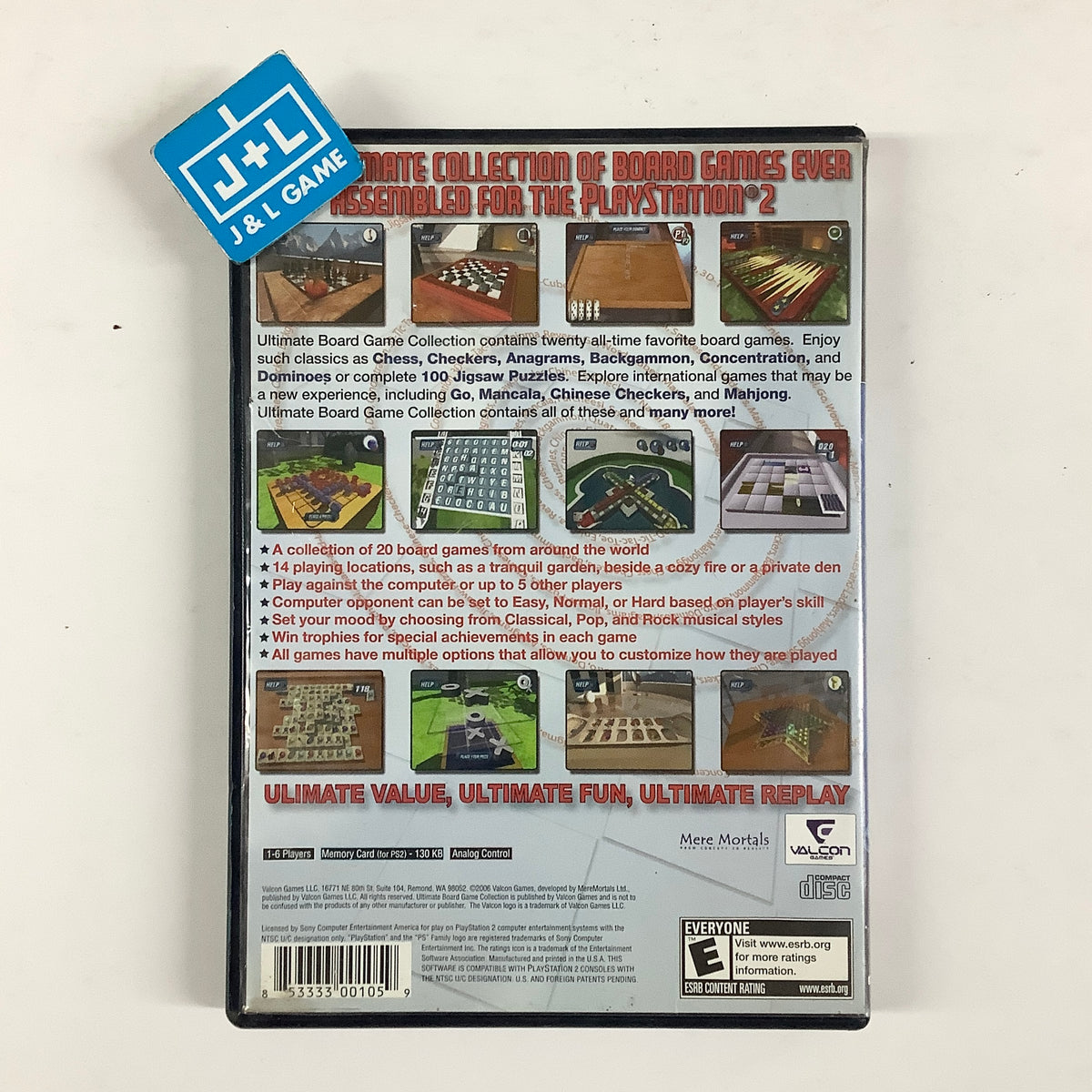 Ultimate Board Game Collection - (PS2) PlayStation 2 [Pre-Owned]