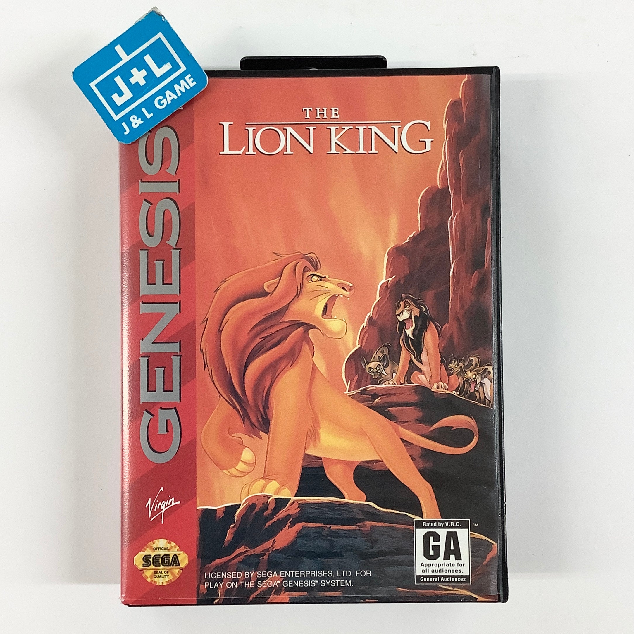 The Lion King - (SG) SEGA Genesis [Pre-Owned] Video Games Virgin Interactive