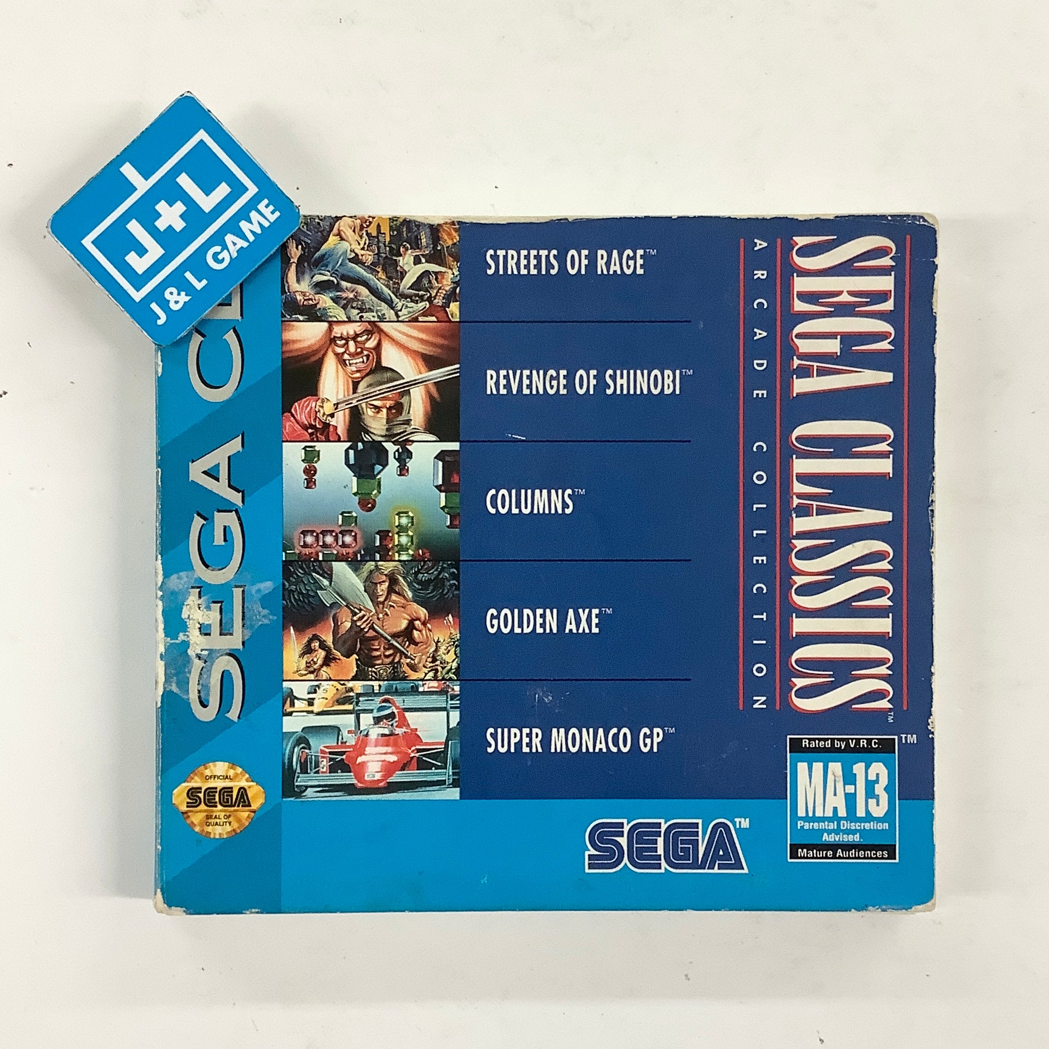 Ecco the Dolphin & Sega Classics Arcade Collection (Not for Resale) - (SCD) SEGA CD [Pre-Owned] Video Games Sega