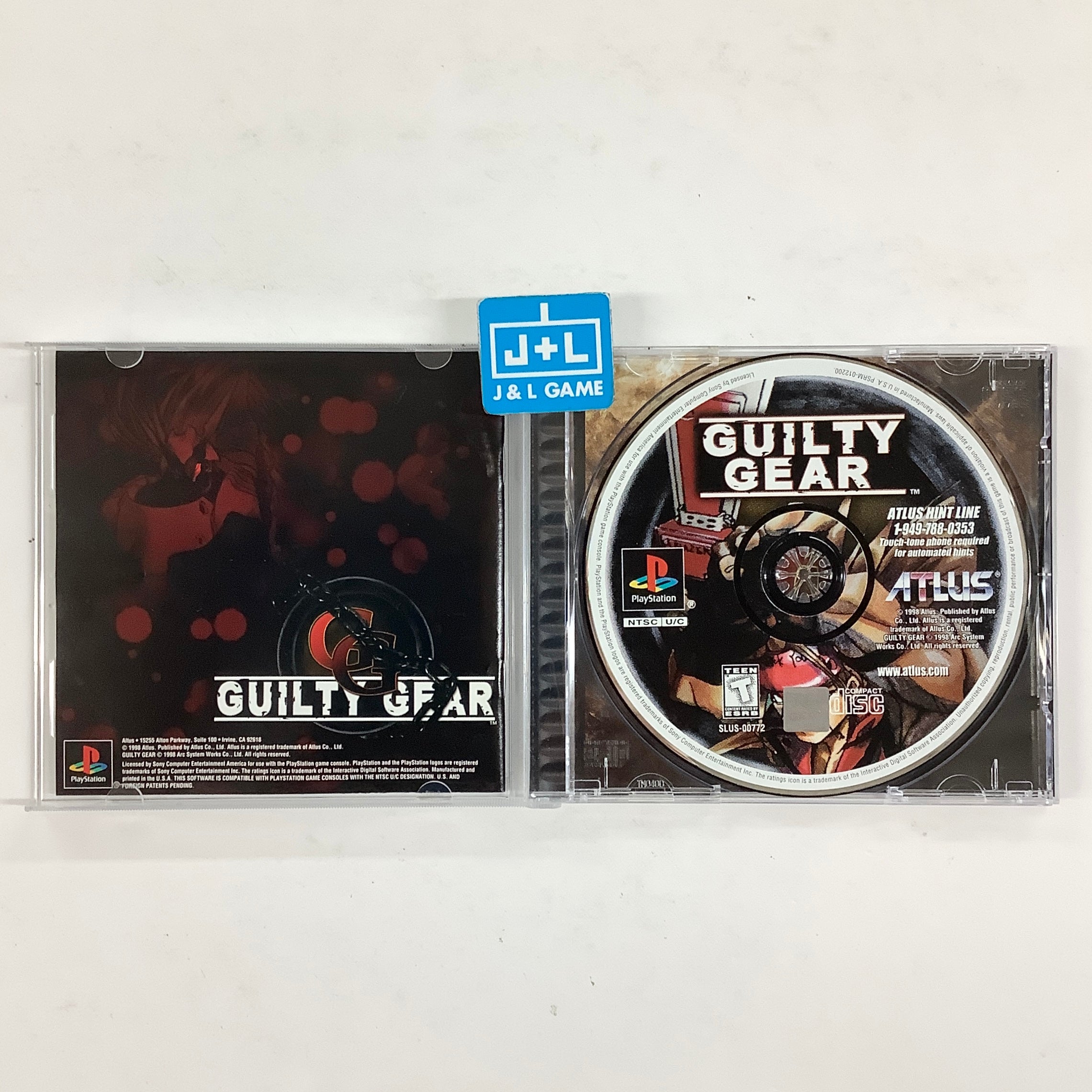 Guilty Gear - (PS1) PlayStation 1 [Pre-Owned] Video Games Atlus