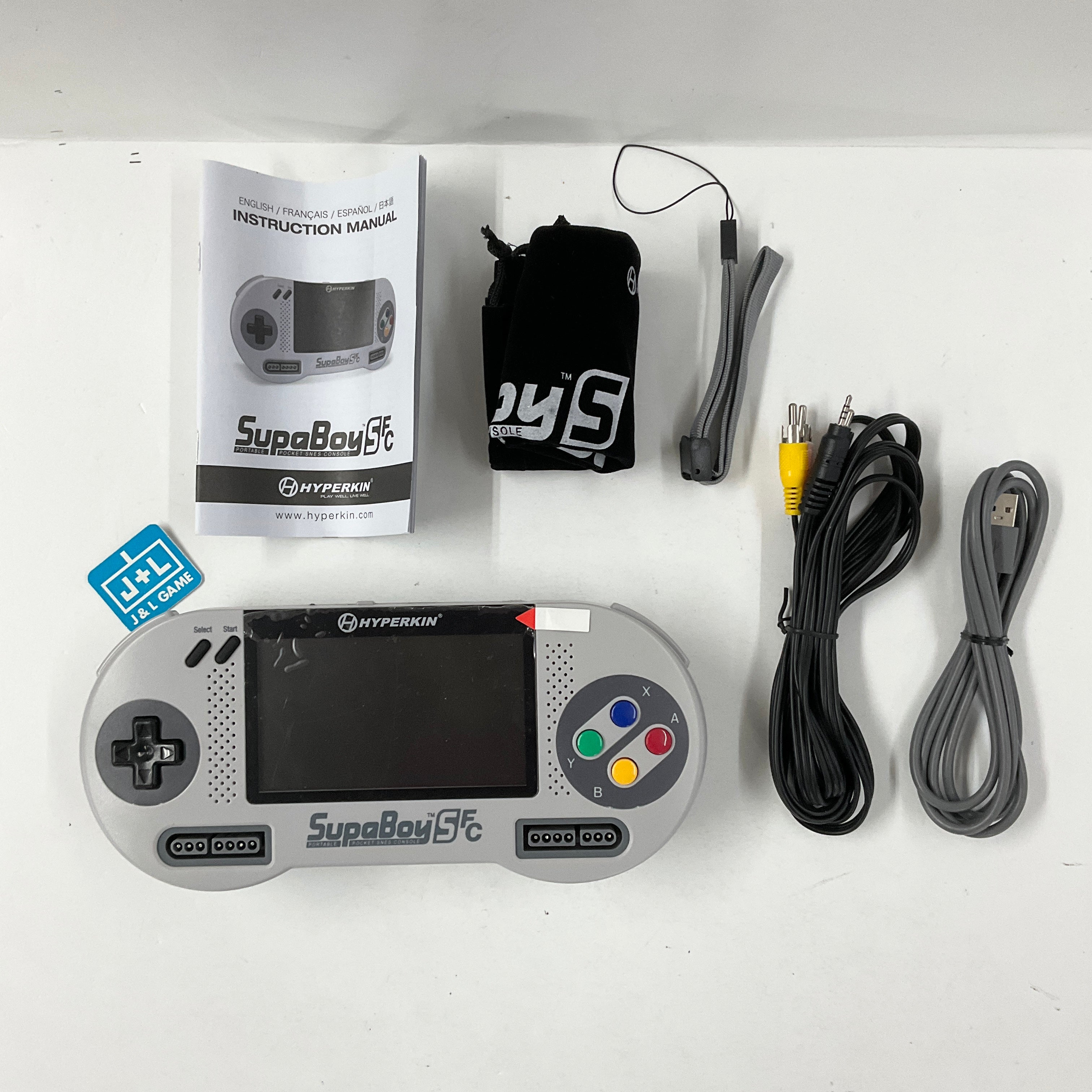 Amazon.com: Hyperkin SupaBoy SFC Portable Pocket Console for Super  NES/Super Famicom : Video Games
