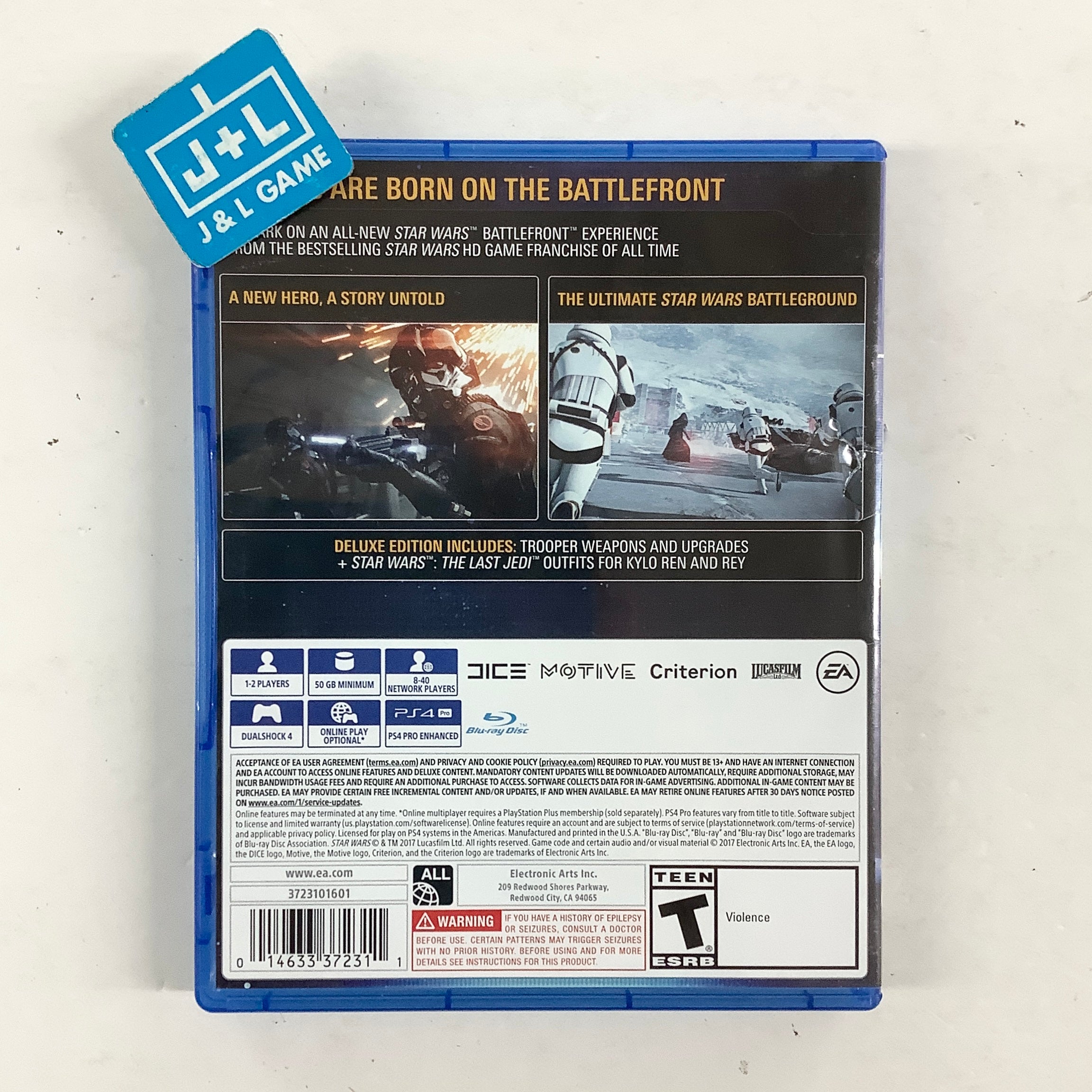 Star Wars Battlefront II (Elite Trooper Deluxe Edition) - (PS4) PlayStation 4 [Pre-Owned] Video Games Electronic Arts