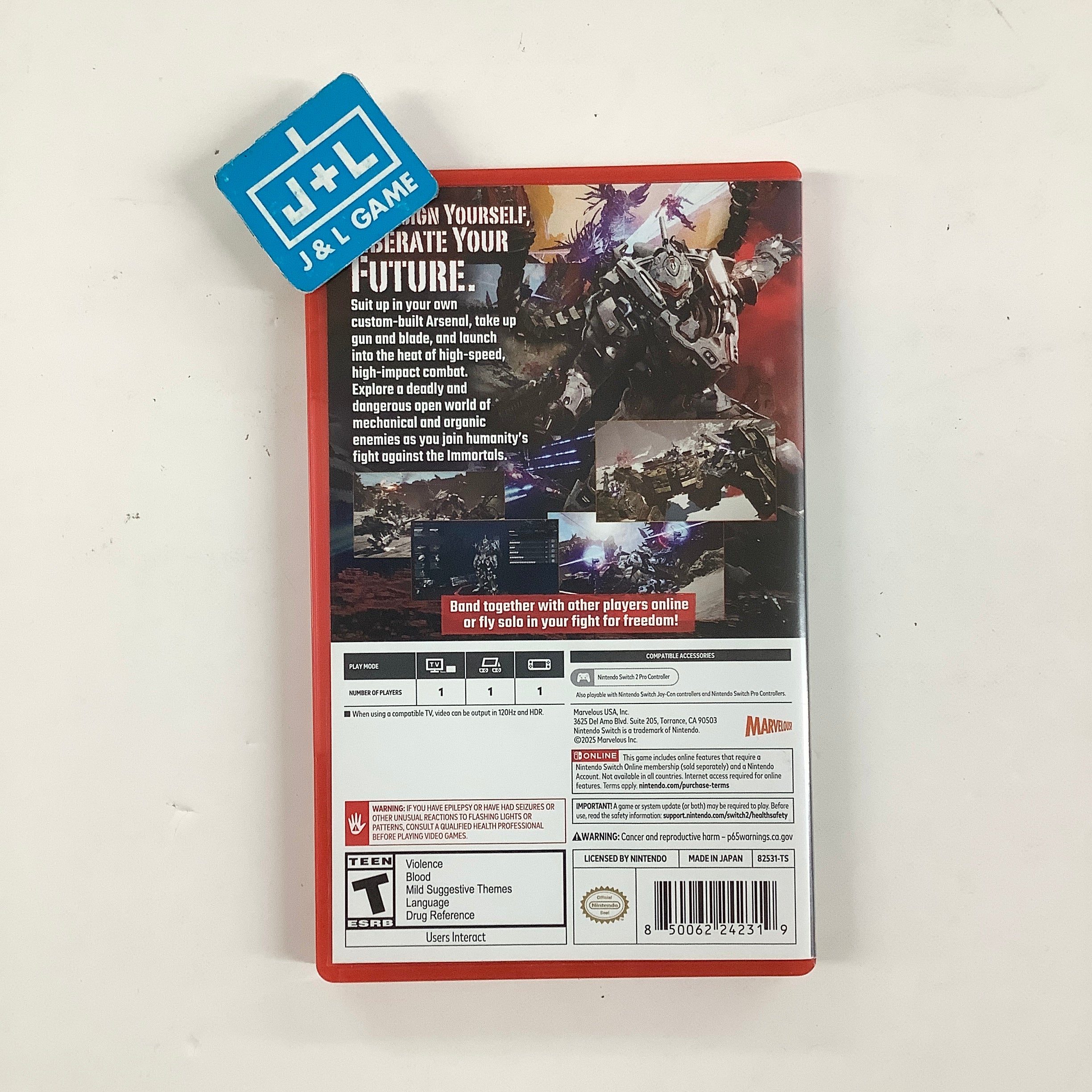 Daemon X Machina: Titanic Scion - (NS2) Nintendo Switch 2 [Pre-Owned] Video Games XSEED Games