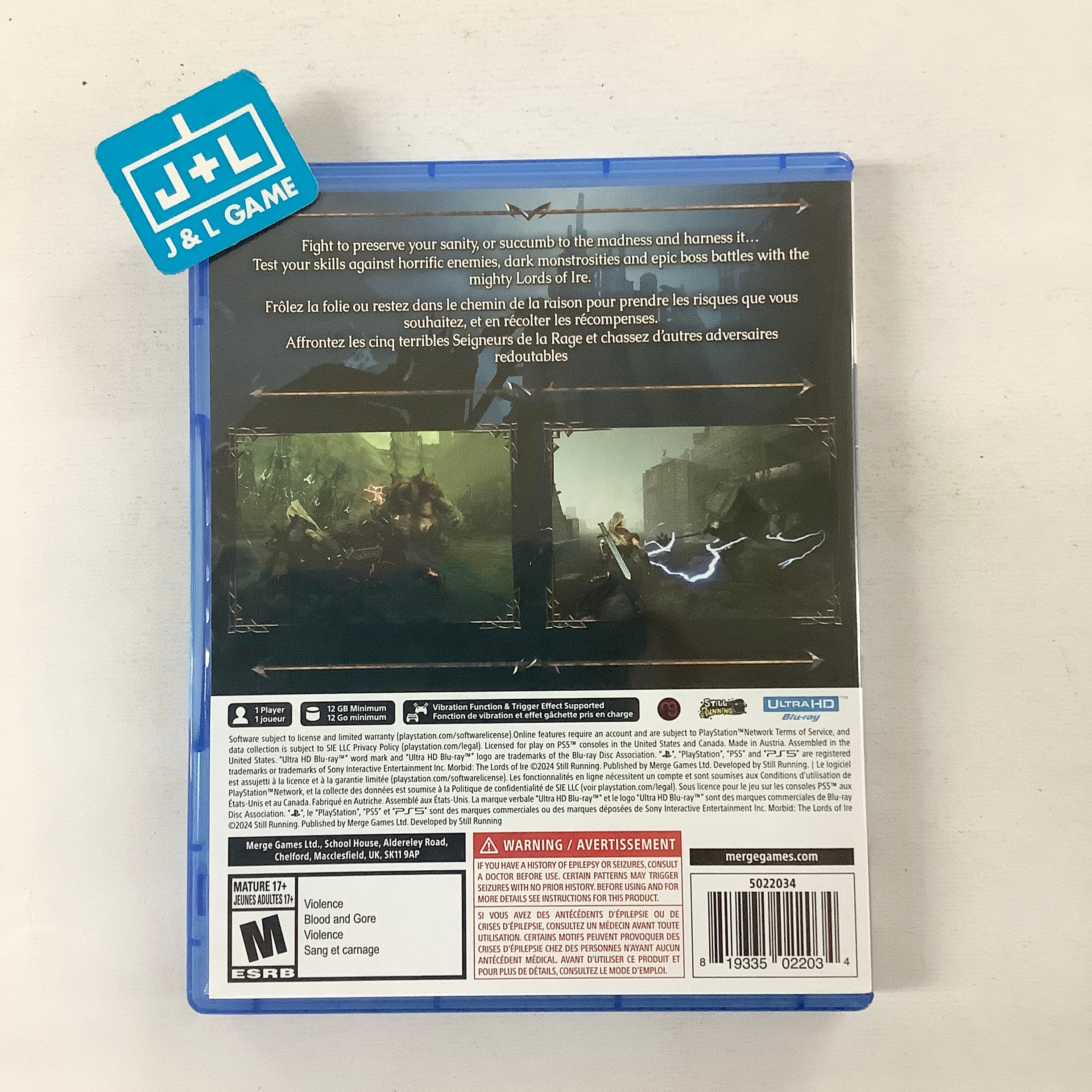 Morbid: The Lords of Ire - (PS5) PlayStation 5 [Pre-Owned] Video Games Merge Games   