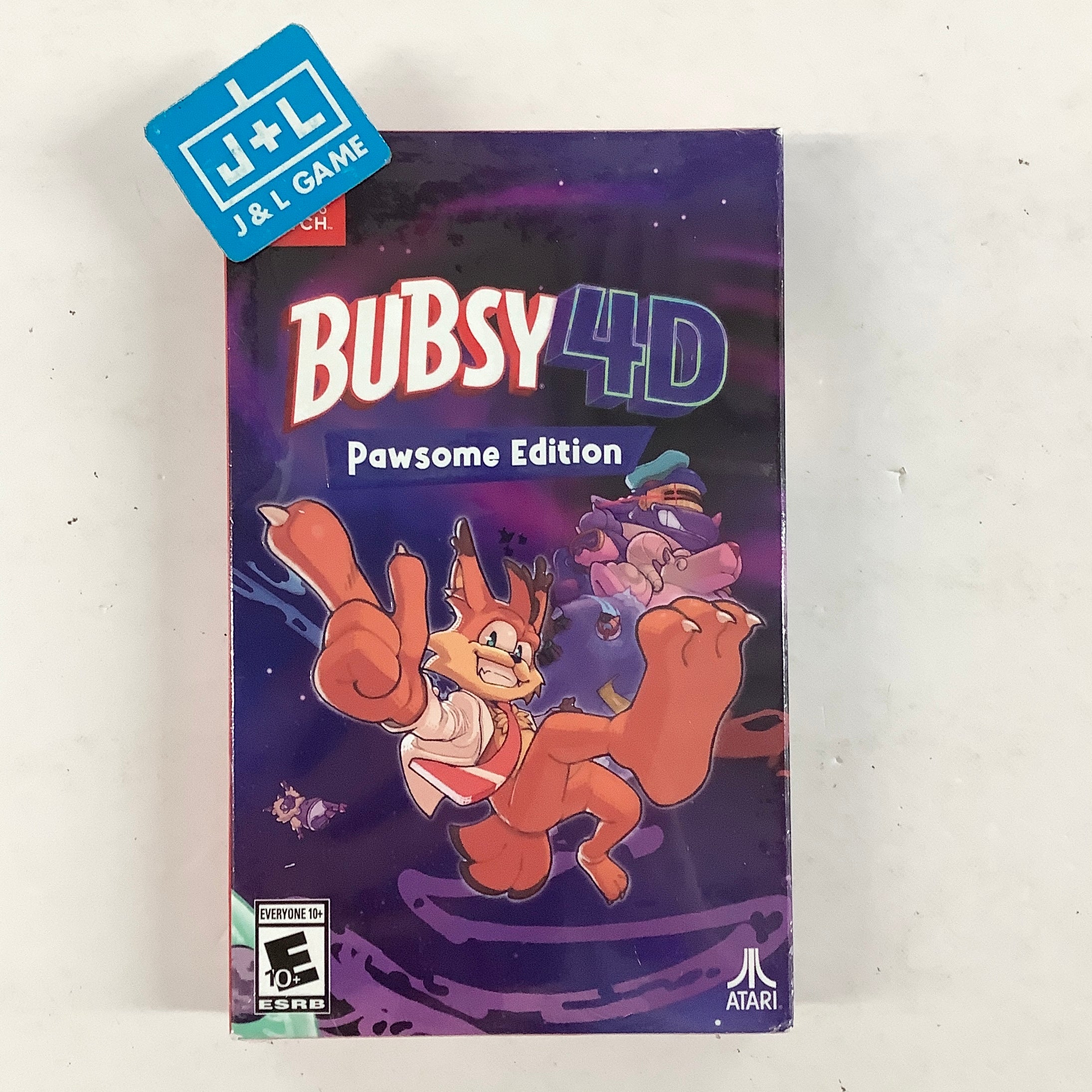 Bubsy 4D - Pawsome Edition - (NSW) Nintendo Switch