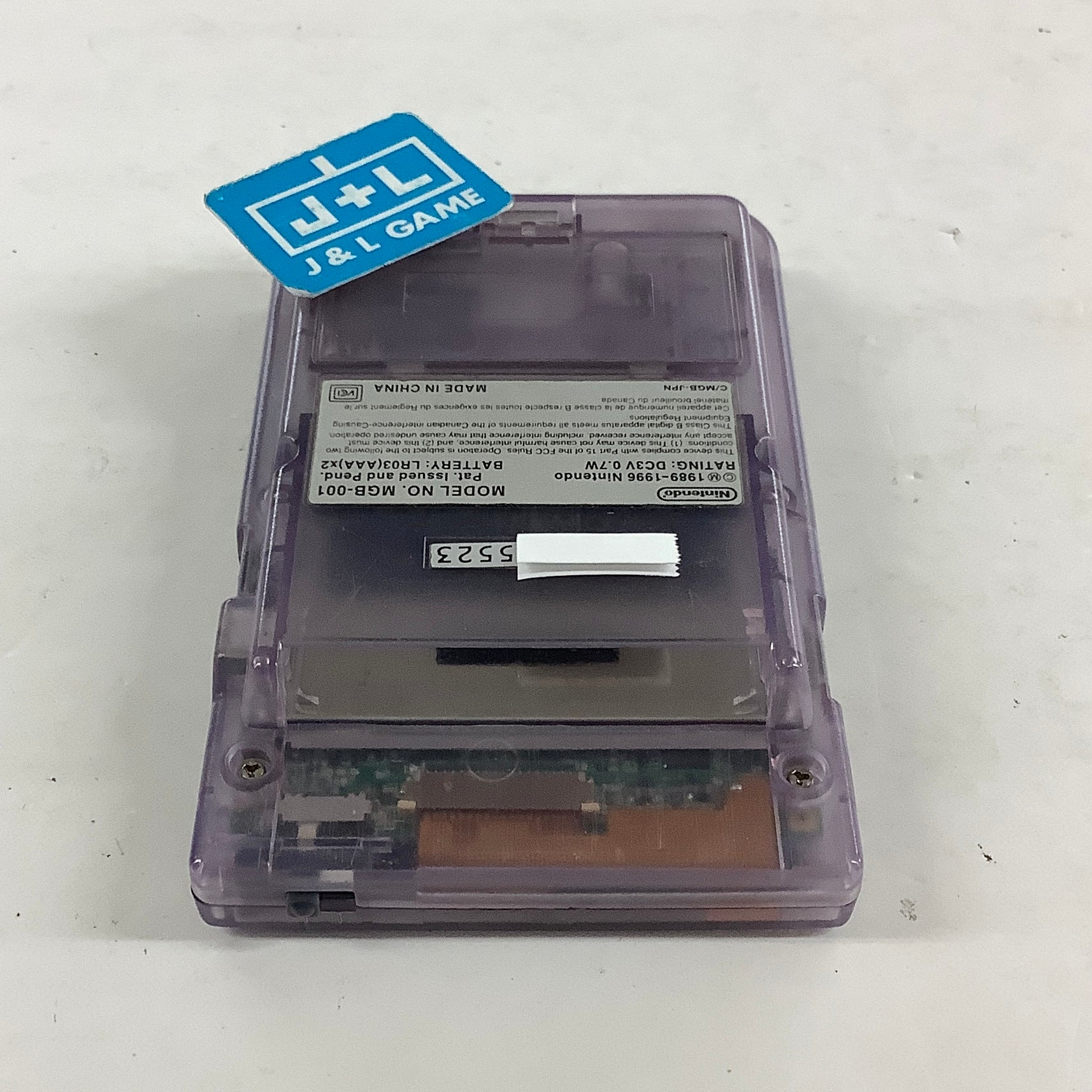 Nintendo Game Boy Pocket (Clear Purple with Backlight) - (GBP) Game Boy Pocket [Pre-Owned] Consoles Nintendo