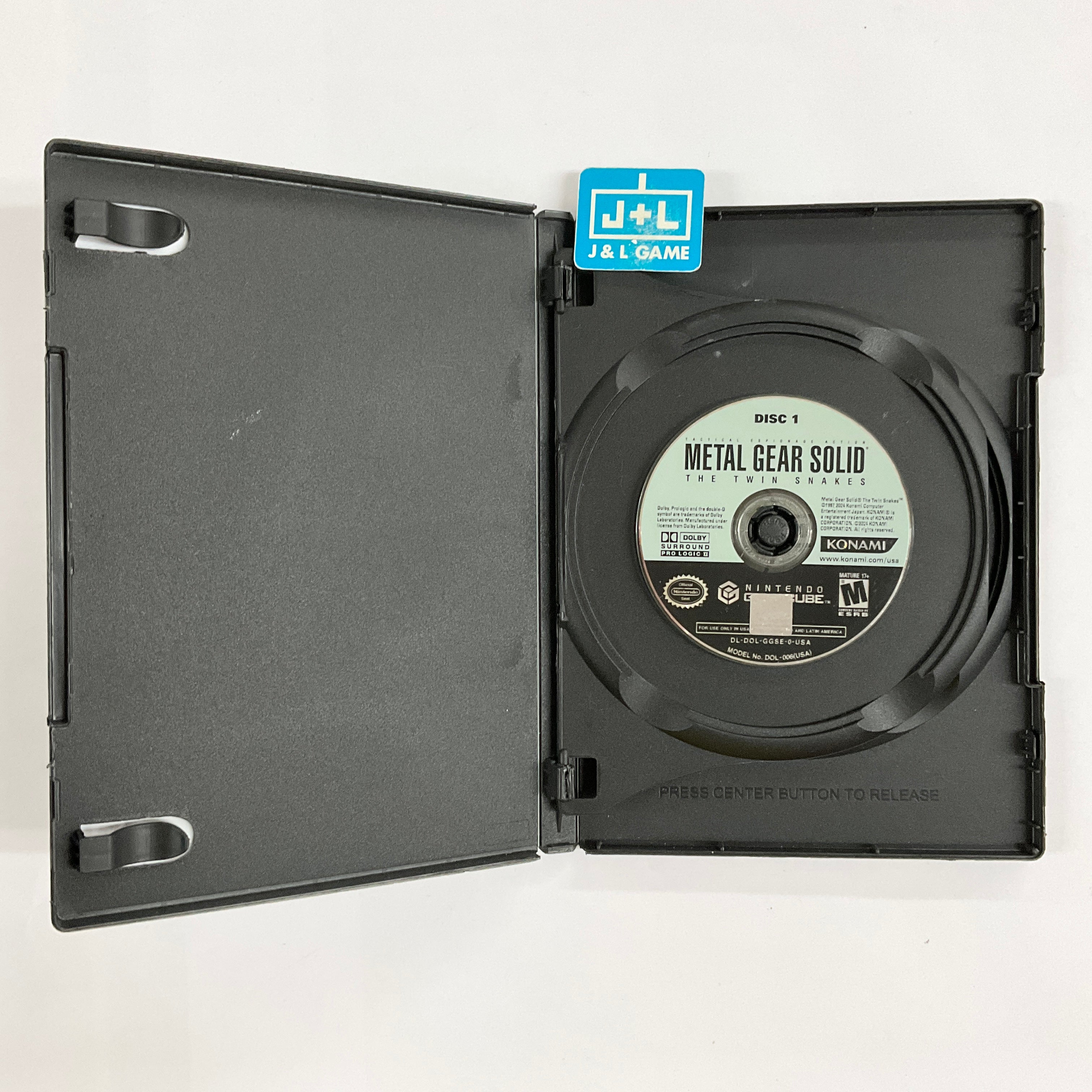 Metal Gear Solid: The Twin Snakes - (GC) GameCube [Pre-Owned] Video Games Konami   