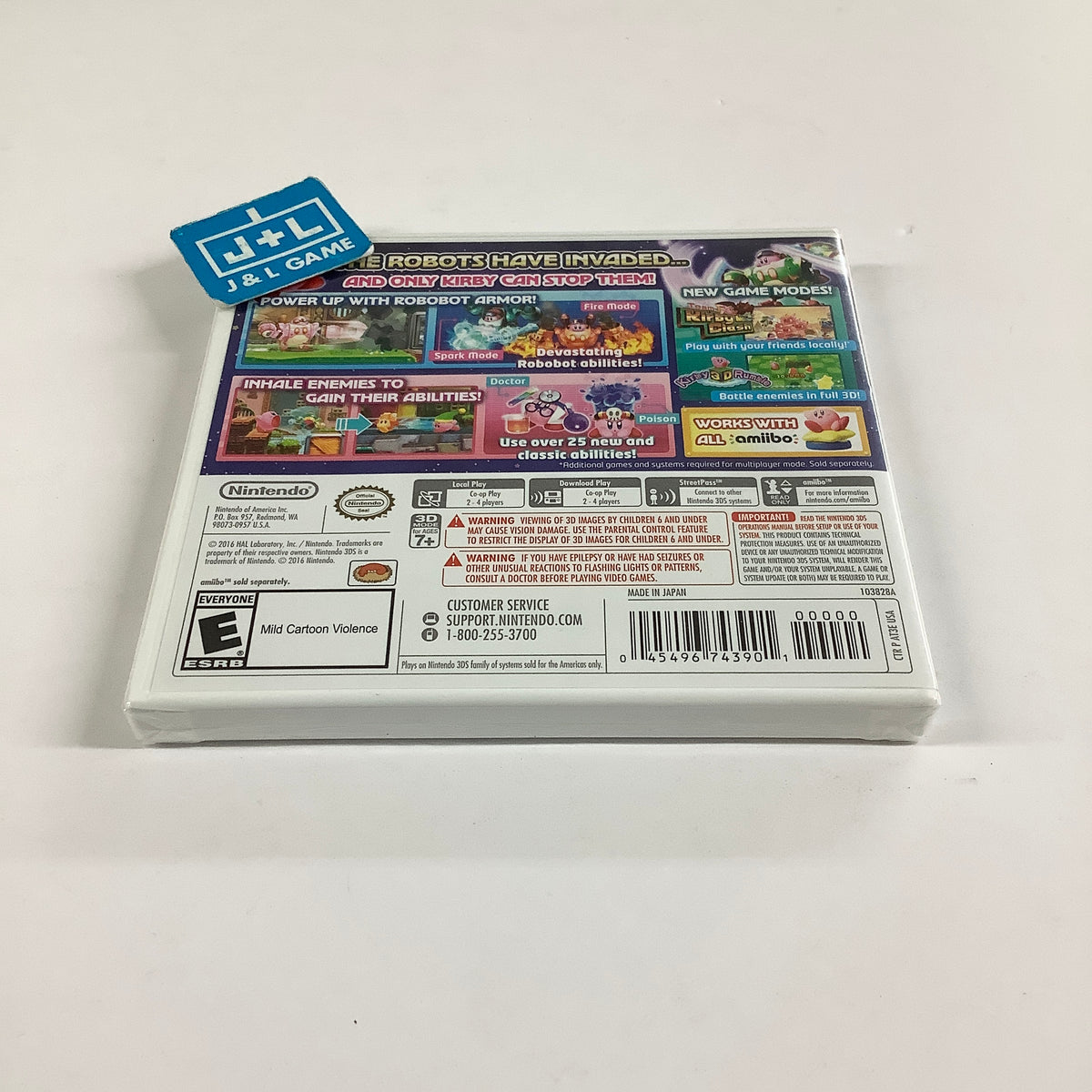 Kirby: Planet Robobot - Nintendo 3DS Video Games Nintendo