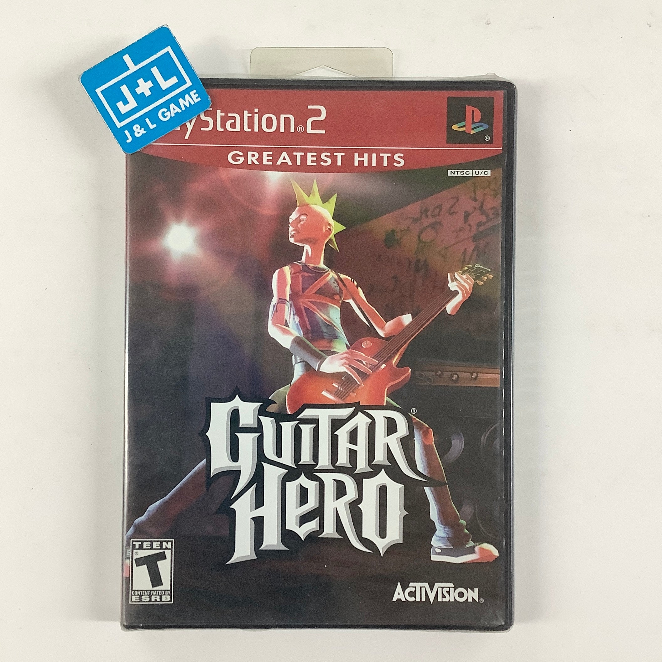 Guitar Hero (Greatest Hits) - (PS2) PlayStation 2 Video Games RedOctane