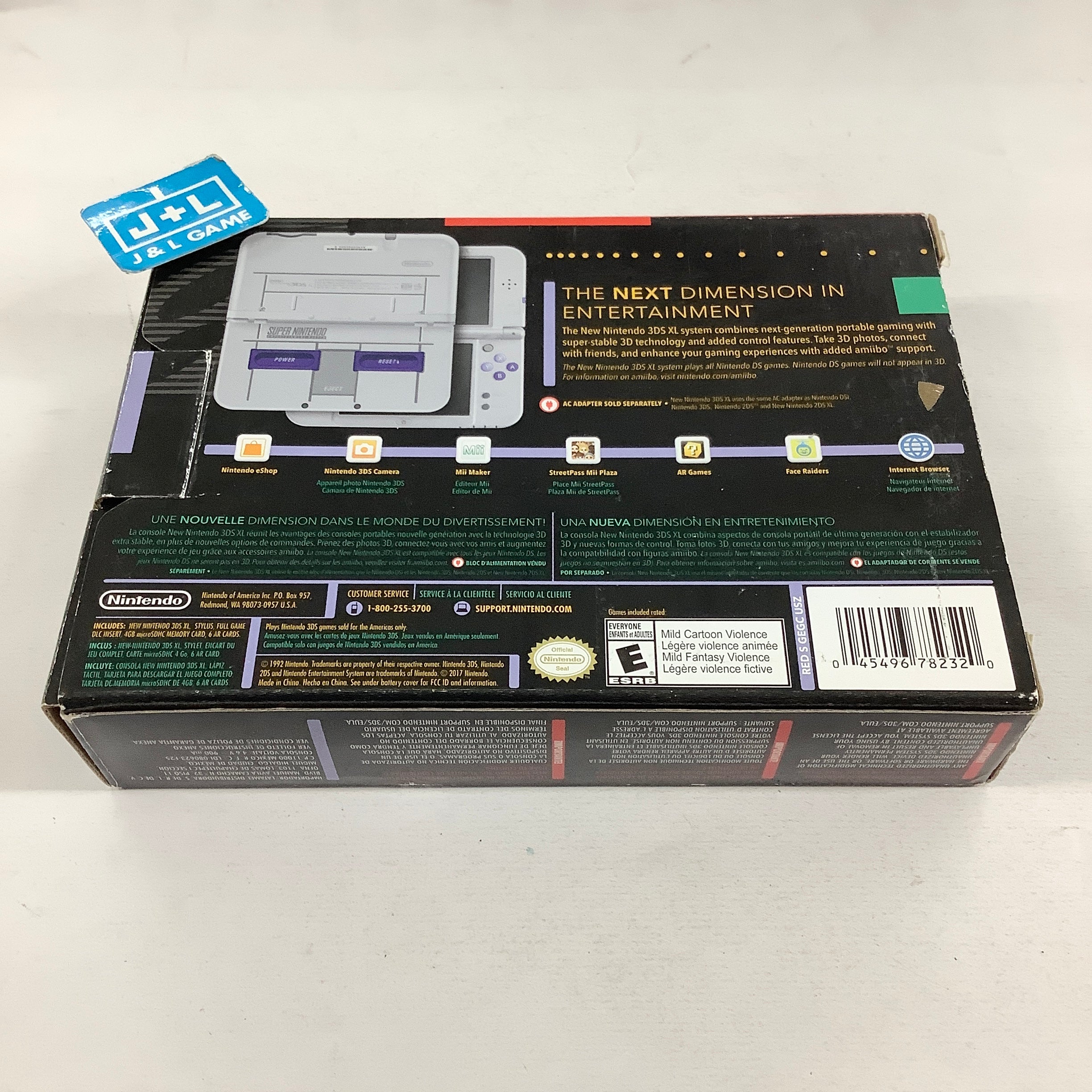 New Nintendo 3DS XL Console (Super NES Edition) - Nintendo 3DS [Pre-Owned] Consoles Nintendo