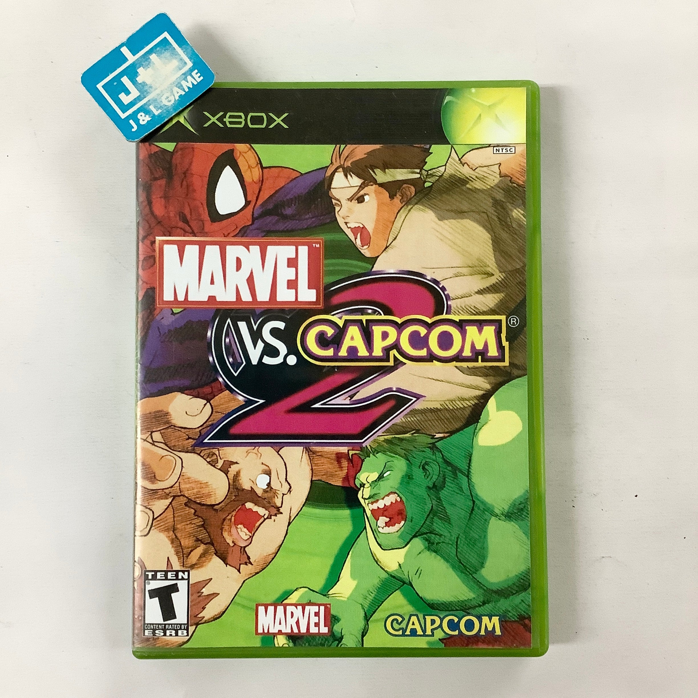 Jeu Marvel vs Capcom 2 pour Xbox (NTSC-J) (Japonais Jeu Marvel vs Capcom 2 pour Xbox (NTSC-J) (Japonais