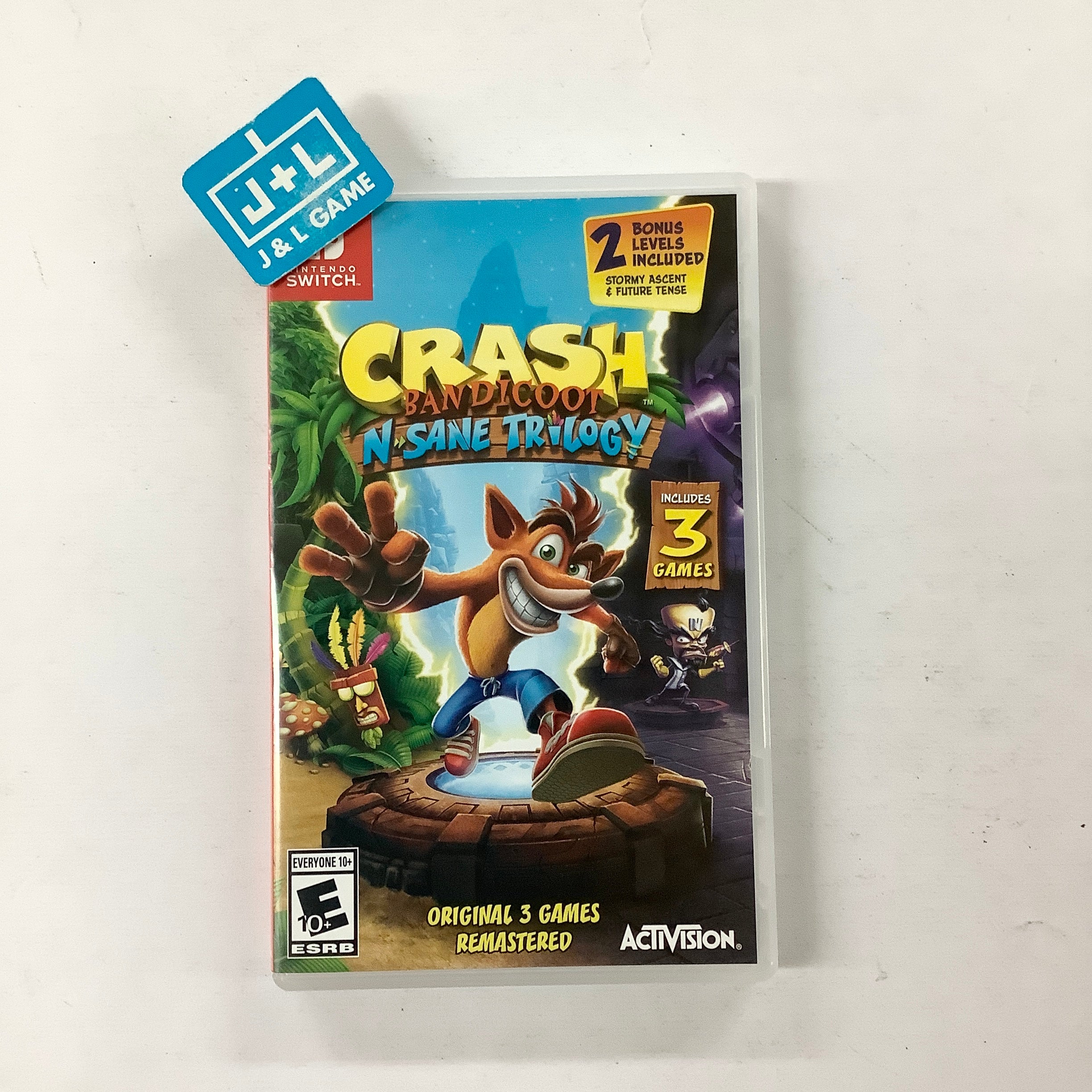 Crash Bandicoot N. Sane Trilogy - (NSW) Nintendo Switch [Pre-Owned] Video Games Activision   