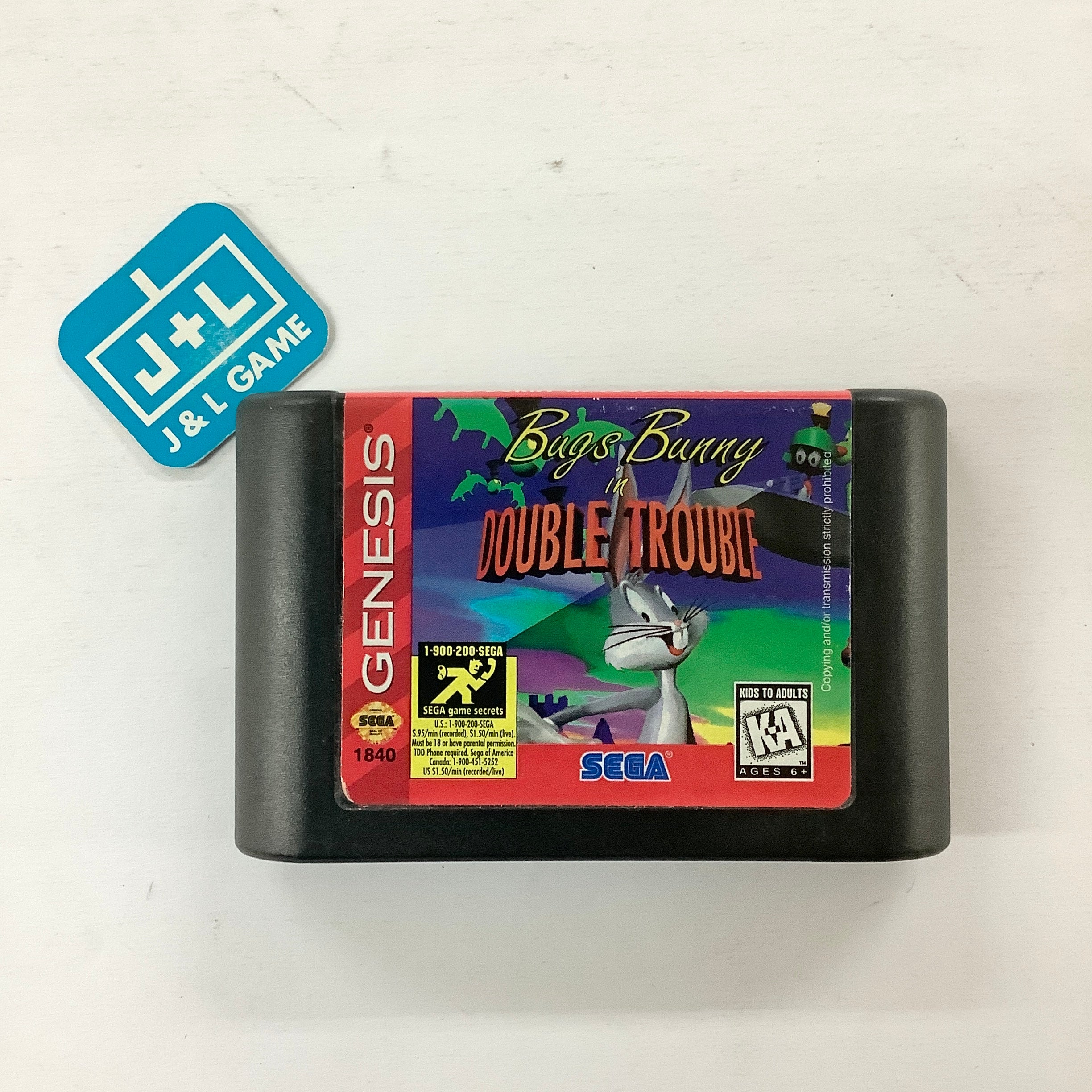 Bugs Bunny in Double Trouble - (SG) SEGA Genesis [Pre-Owned] Video Games Sega   