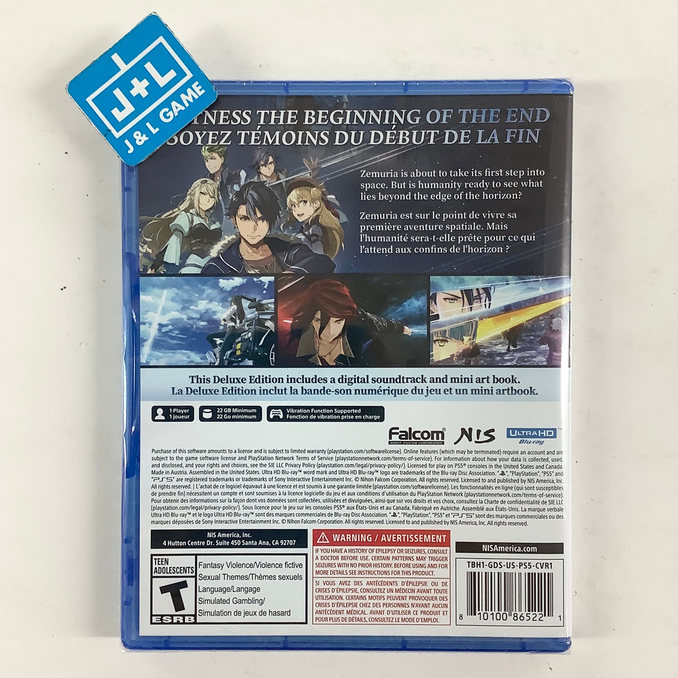 The Legend of Heroes: Trails Beyond the Horizon - (PS5) PlayStation 5 Video Games NIS America