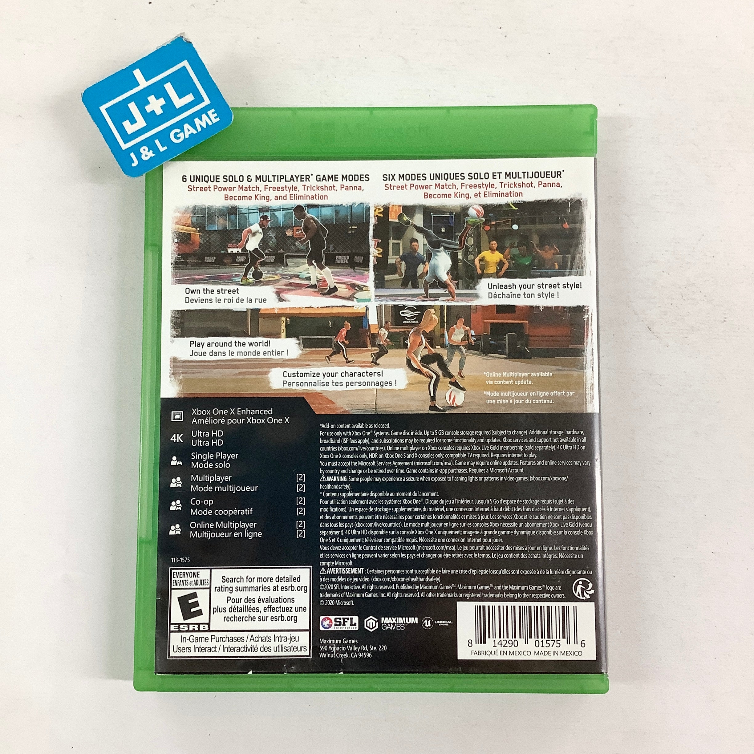 Street Power Soccer - (XB1) Xbox One [Pre-Owned] Video Games Maximum Games