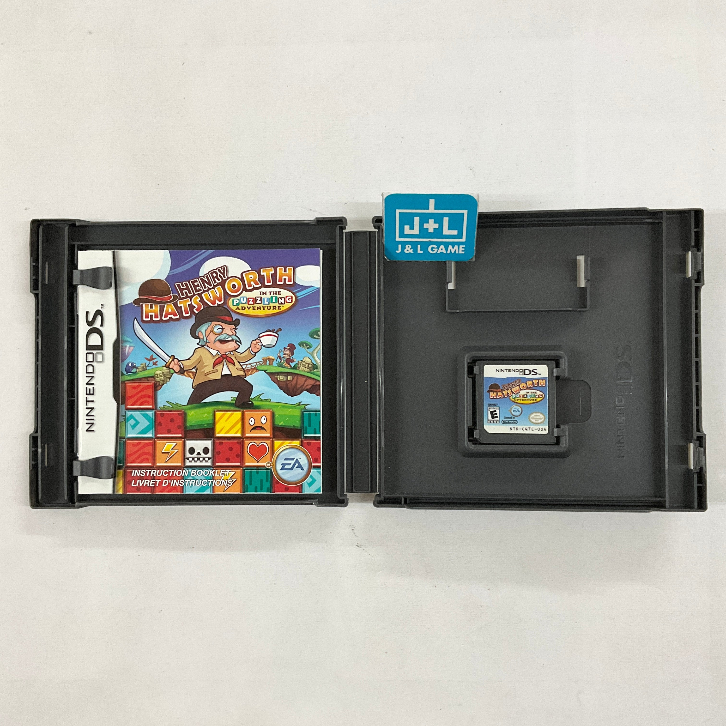 Henry Hatsworth in the Puzzling Adventure - (NDS) Nintendo DS [Pre-Owned] Video Games Electronic Arts   