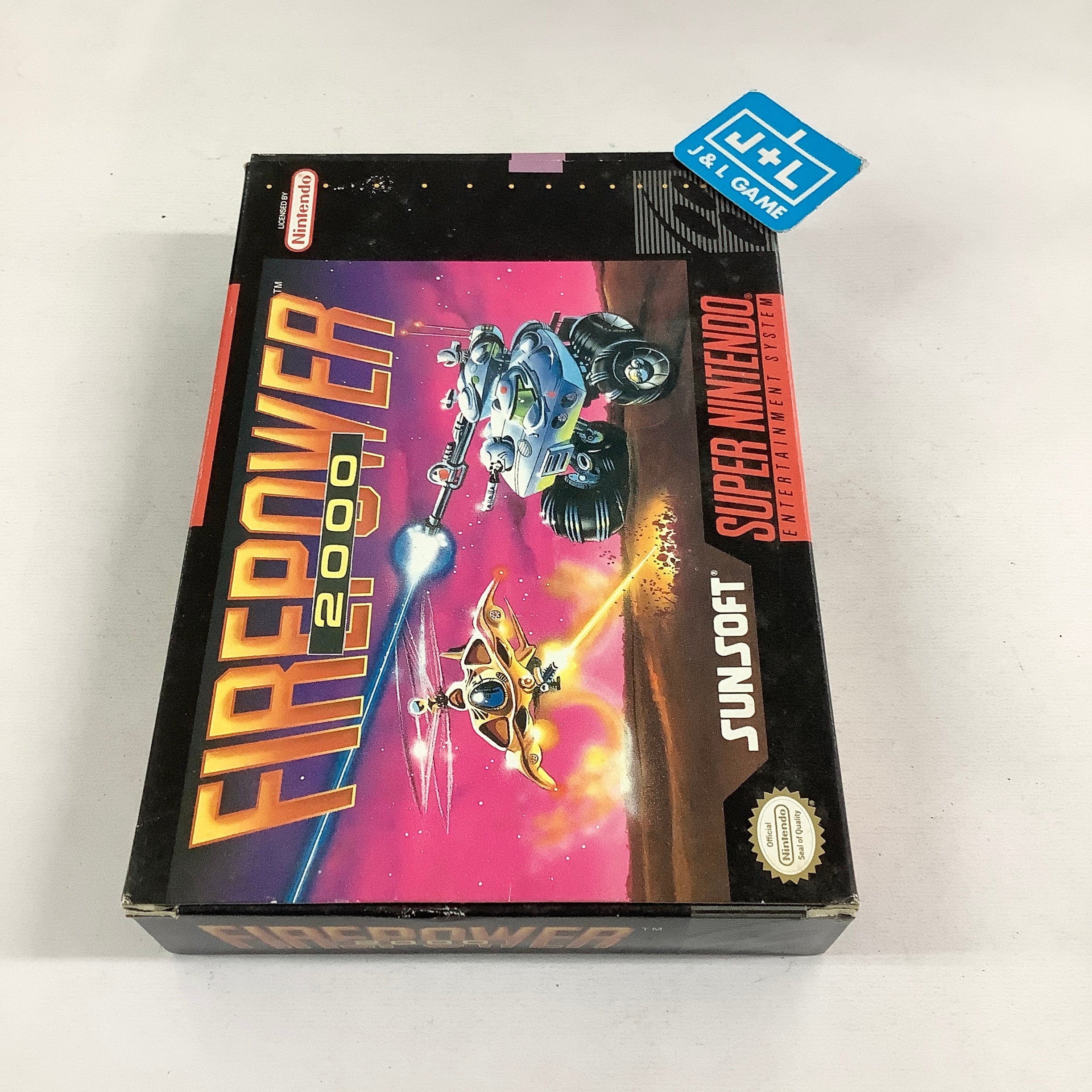 Firepower 2000 - (SNES) Super Nintendo [Pre-Owned] Video Games SunSoft