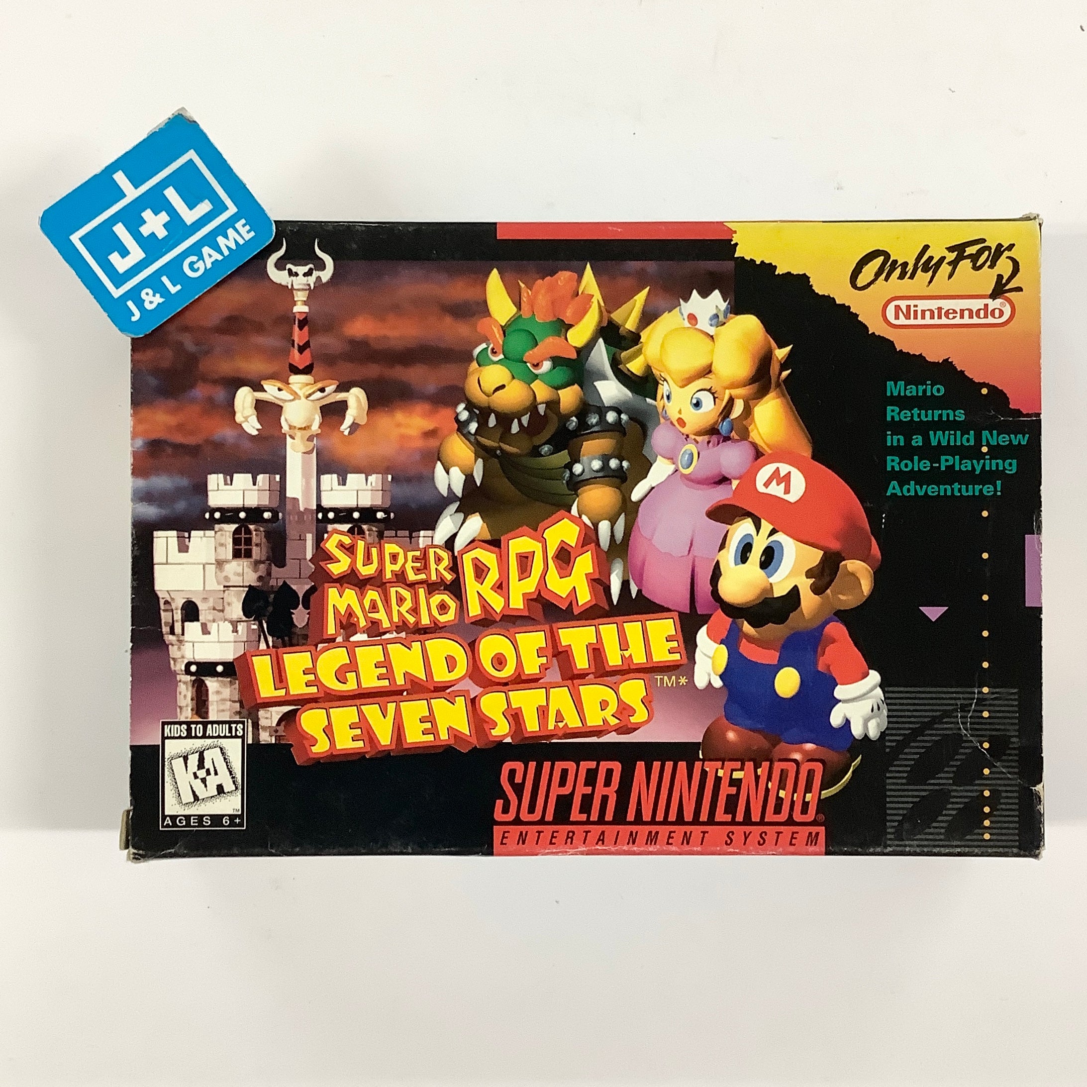 Super Mario RPG: Legend of the Seven Stars - (SNES) Super Nintendo [Pre-Owned] Video Games Nintendo