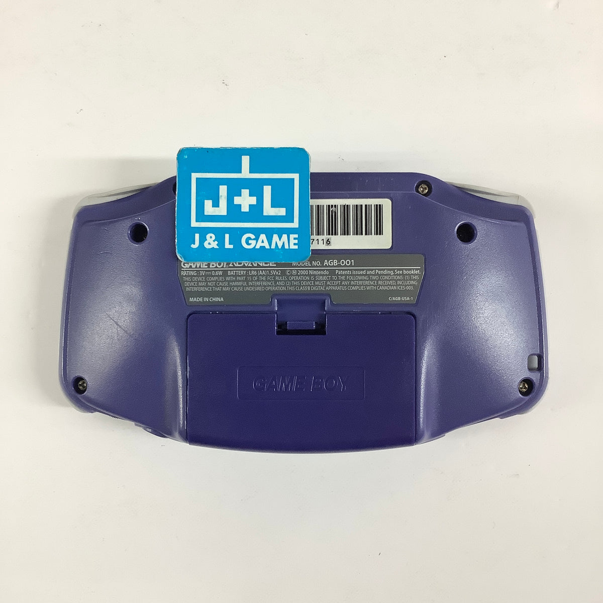 Nintendo Game Boy Advance Console (Indigo) - (GBA) Game Boy Advance [Pre-Owned] Consoles Nintendo