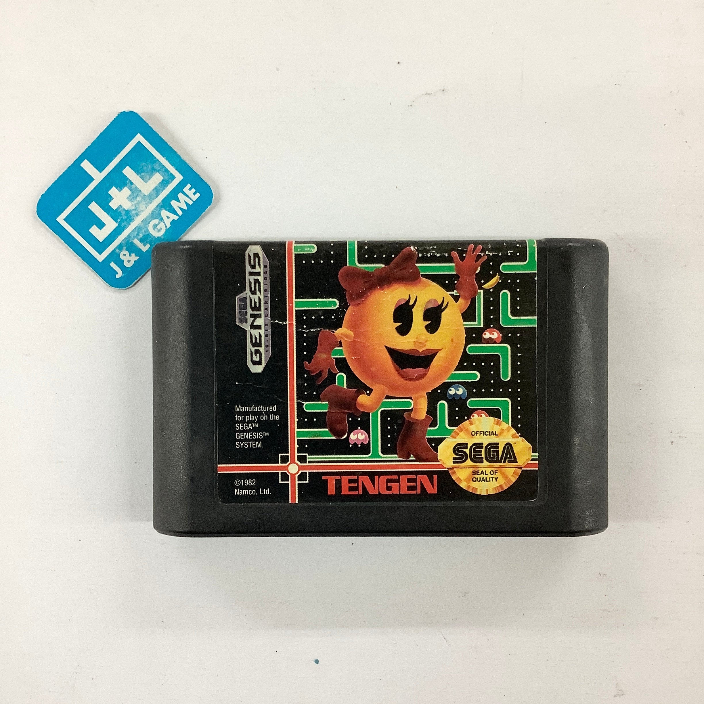 Ms. Pac-Man - (SG) SEGA Genesis [Pre-Owned] Video Games Tengen   